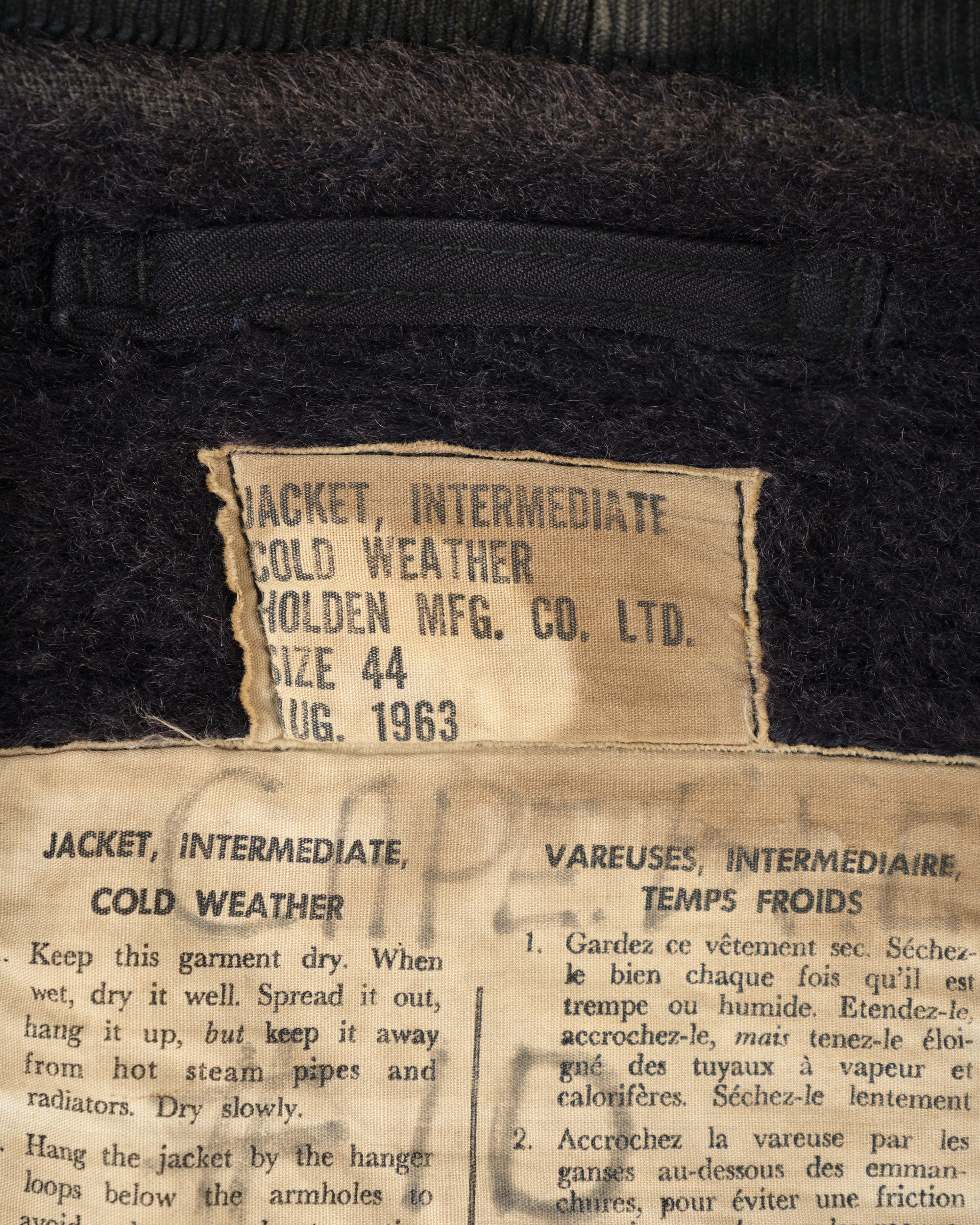 ［~60's］Royal Canadian Navy Intermediate Cold Weather Deck Jacket Size.44