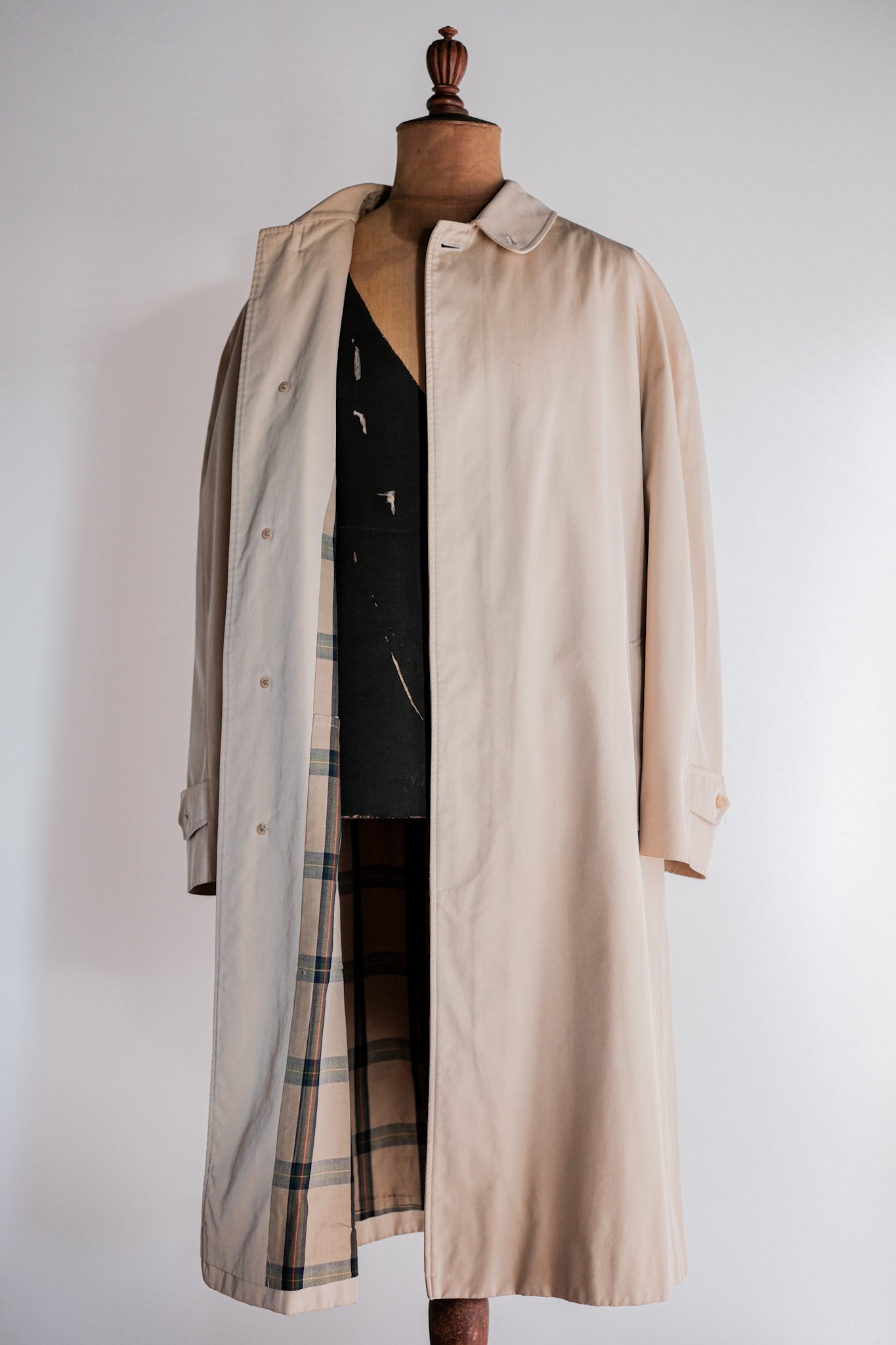［~90's］Old INVERTERE Raglan Sleeve Balmacaan Coat C100 Size.42R "DE PAZ 別注"