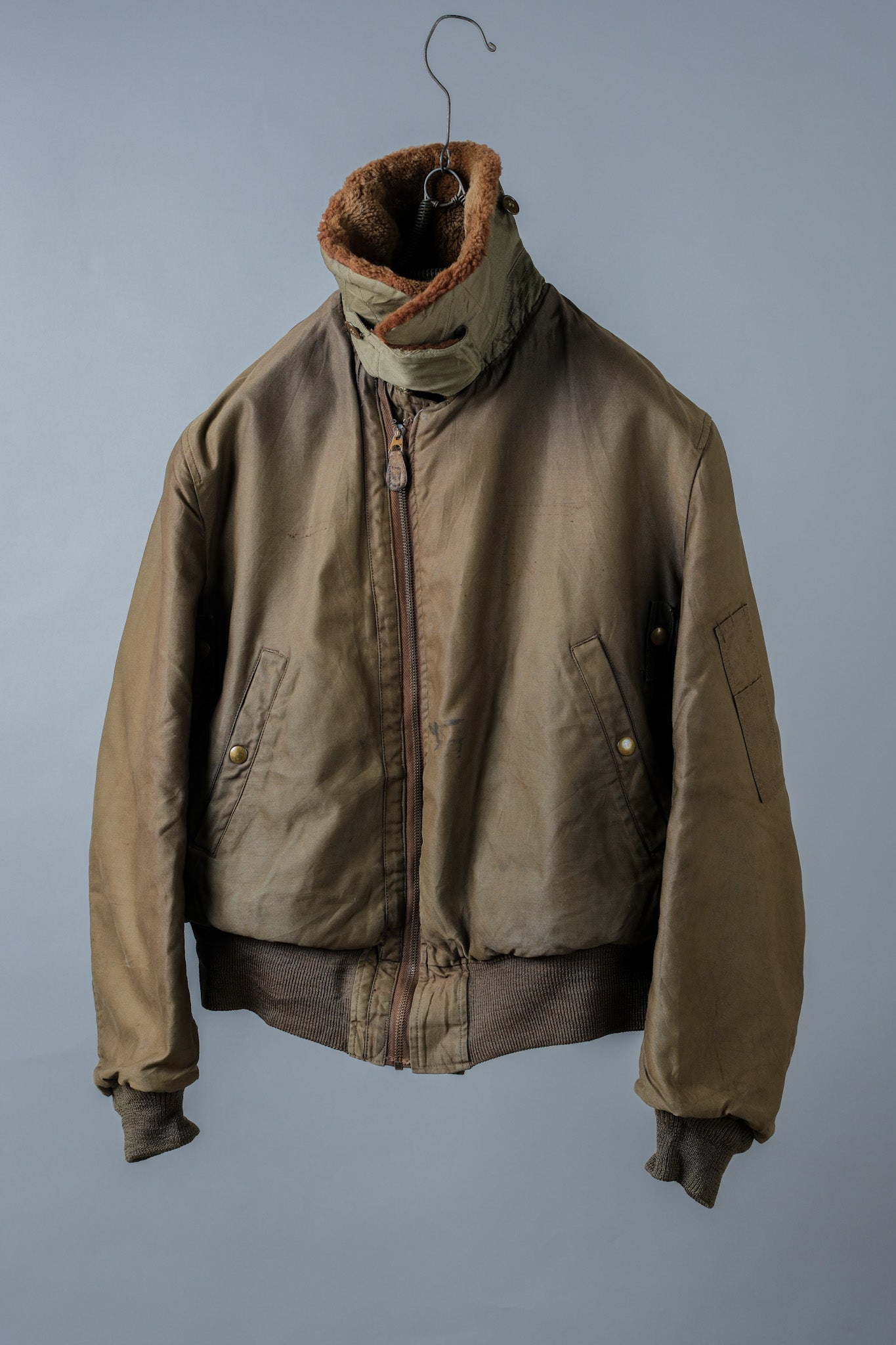 [~ 40's] WWⅱ U.Army Air Force Type B-15A Veste de vol "modifiée"