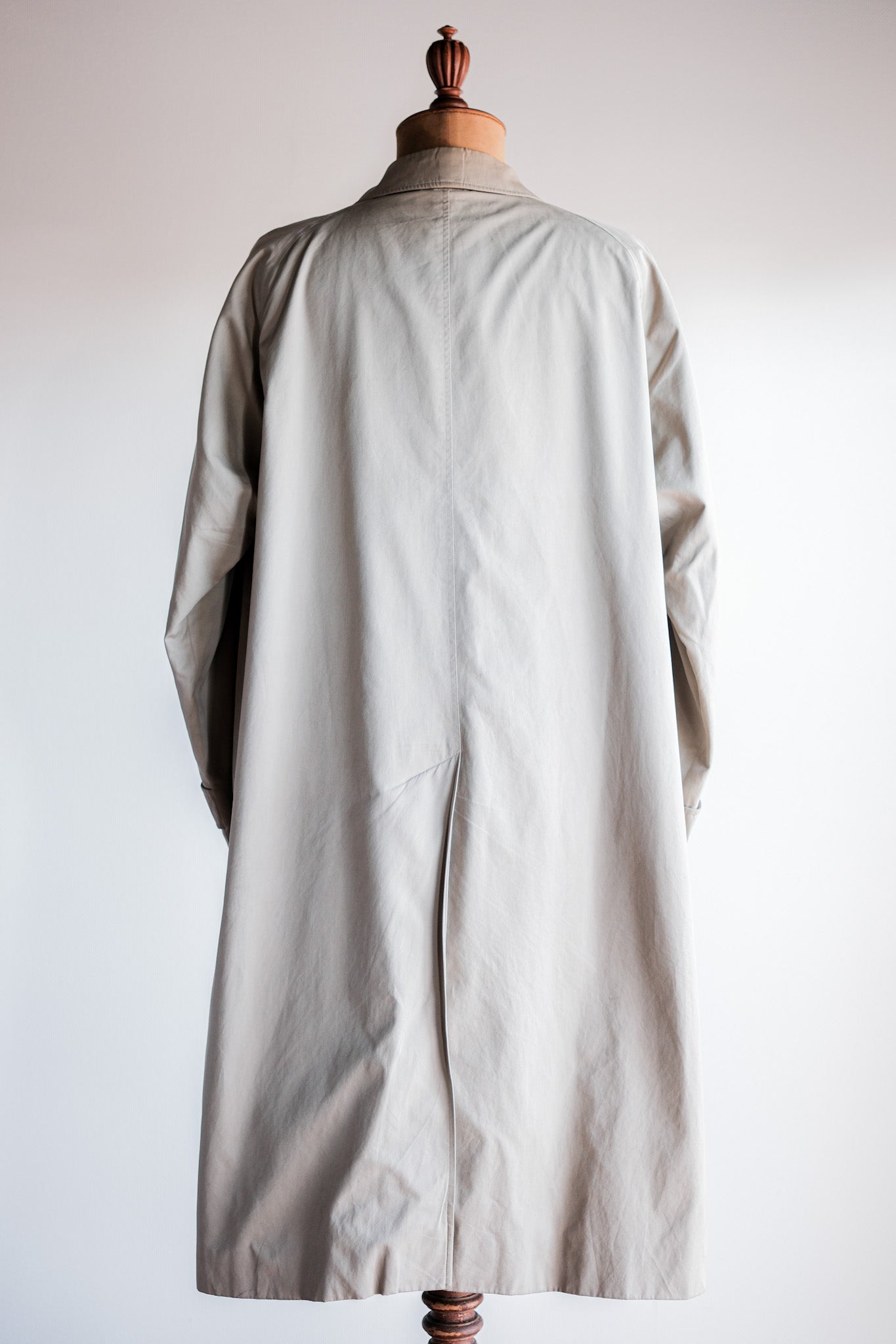 [〜80年代]復古burberrys單raglan balmacaan外套c100尺寸。48reg“ Al Duca d'Aosta除了注意事項”