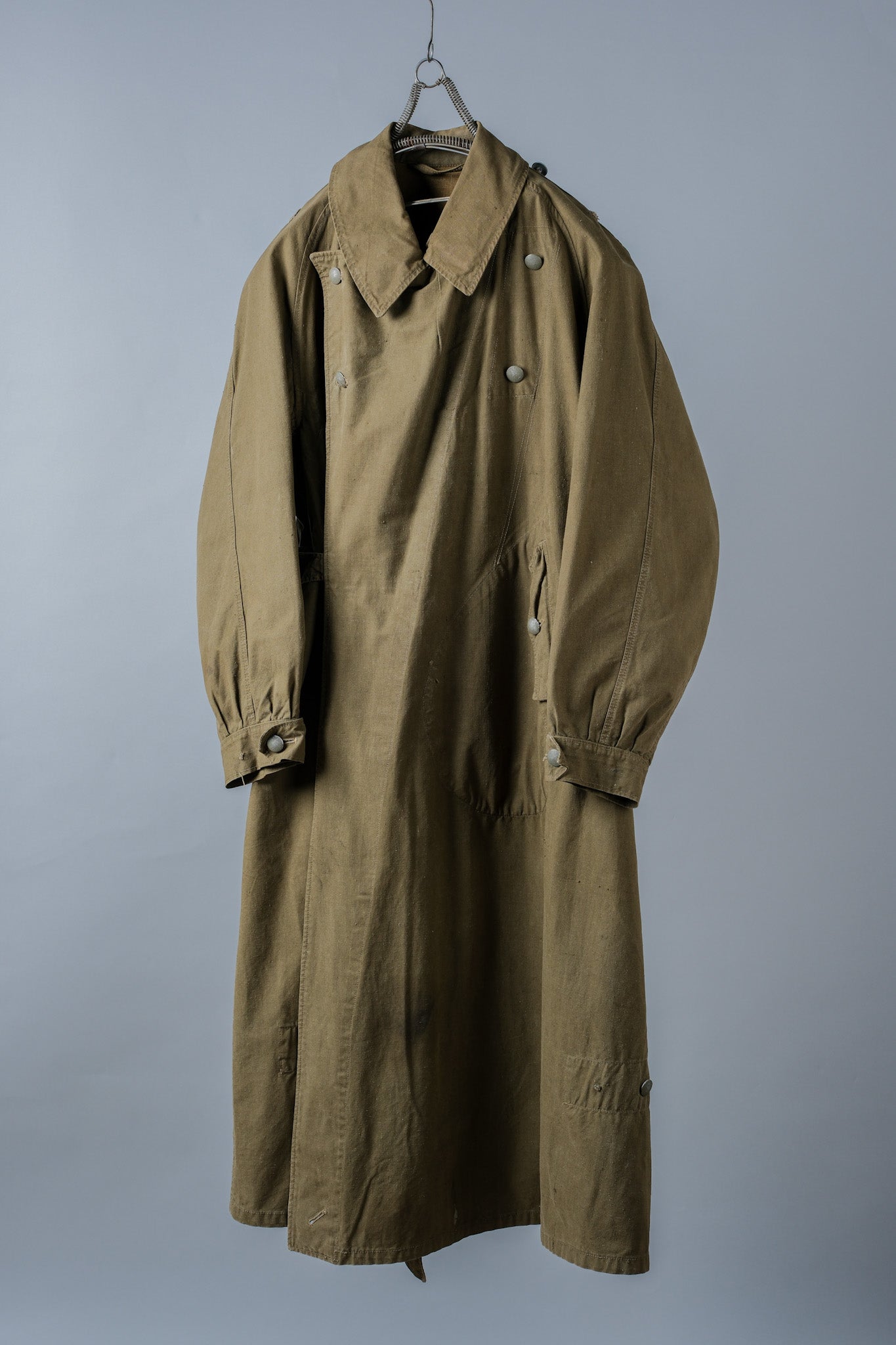 ［~40's］WWⅡ German Afrika Korps Tropical Motorcycle Coat "DAK"