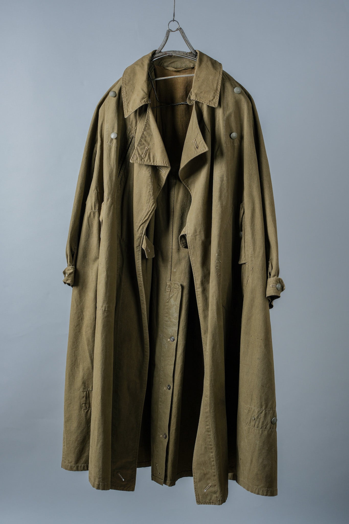 ［~40's］WWⅡ German Afrika Korps Tropical Motorcycle Coat "DAK"