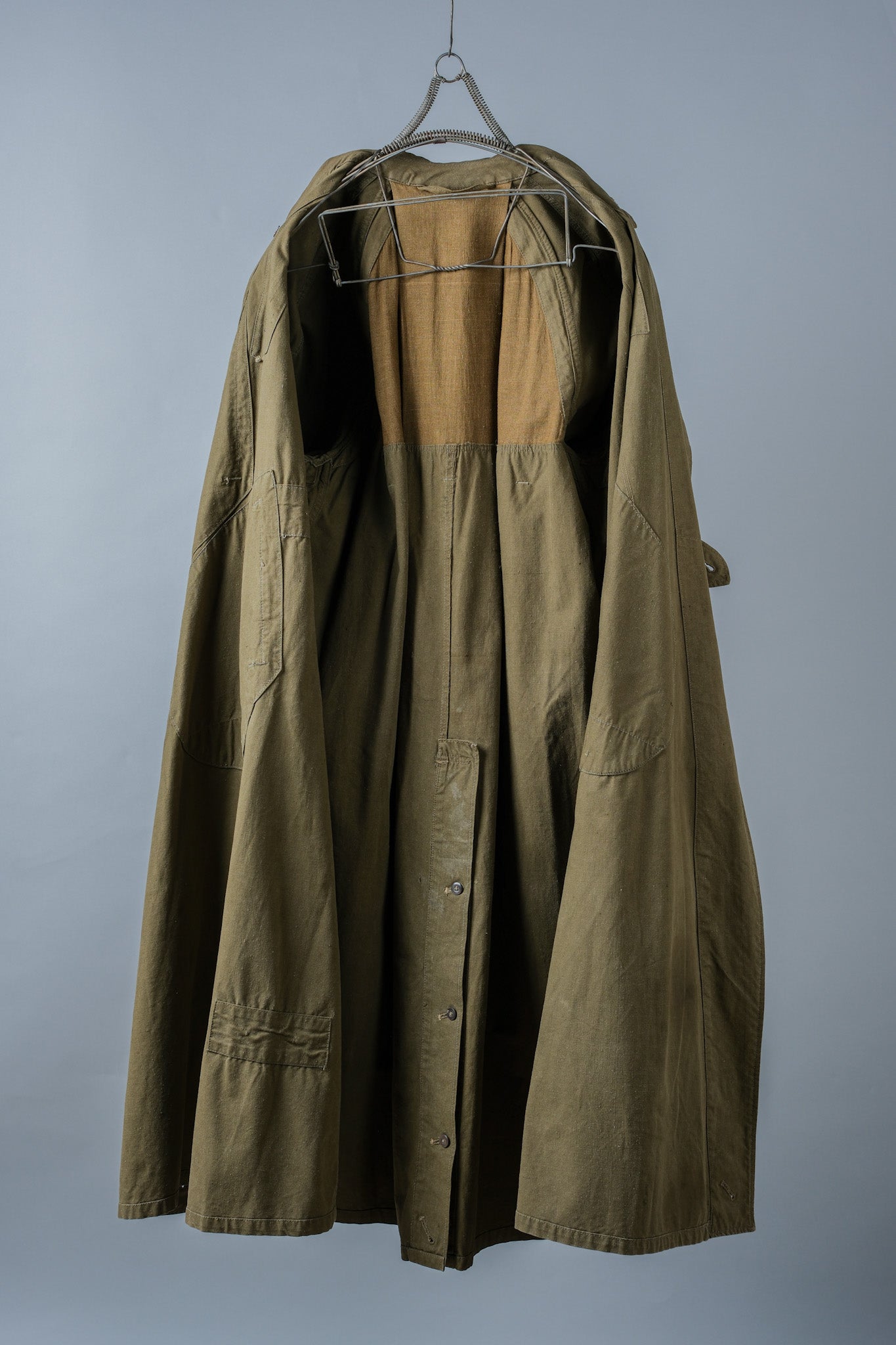 ［~40's］WWⅡ German Afrika Korps Tropical Motorcycle Coat "DAK"
