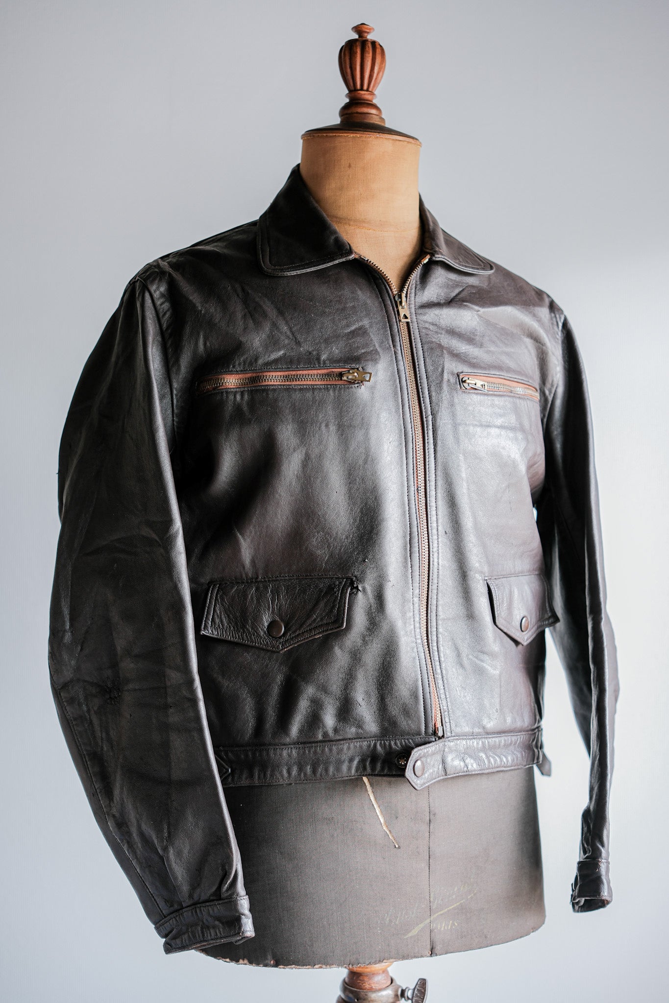 未使用品［Cinquanta］french motorcycle blouson 未使用品［Cinquanta］french motorcycle blouson 未使用品［Cinquanta