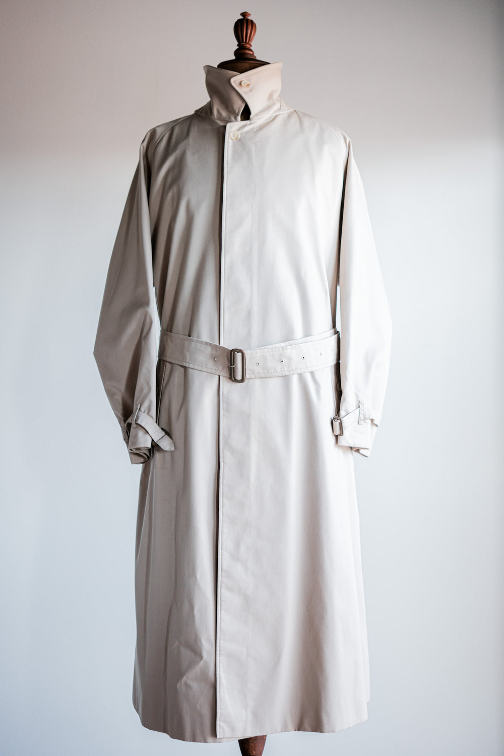 ［~80's］Vintage Burberrys Single Raglan Rider Coat Size.52RL