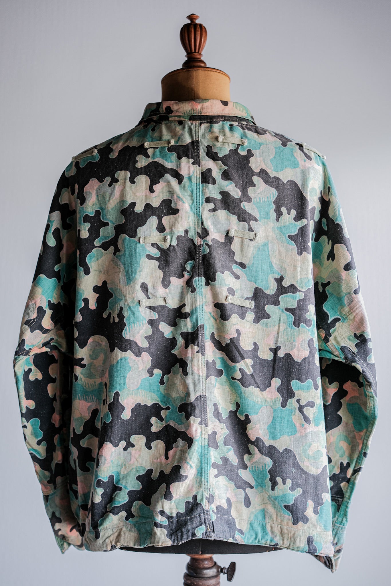 [~ 50's] armée tchécoslovaque dubaky camouflage réversible smock