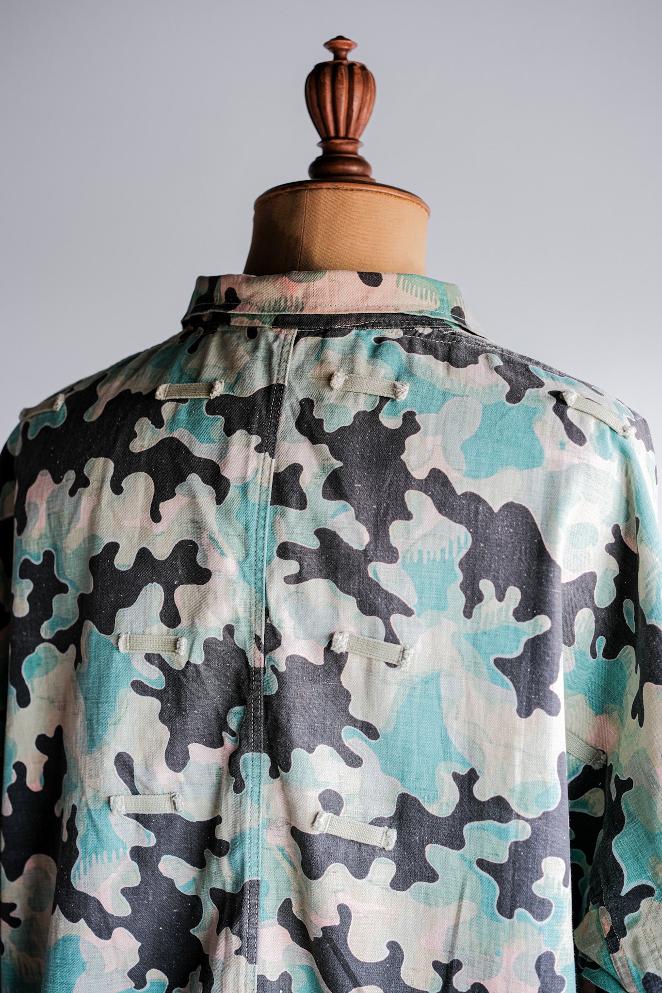 【~50's】Czechoslovakian Army Dubaky Camouflage Reversible Smock