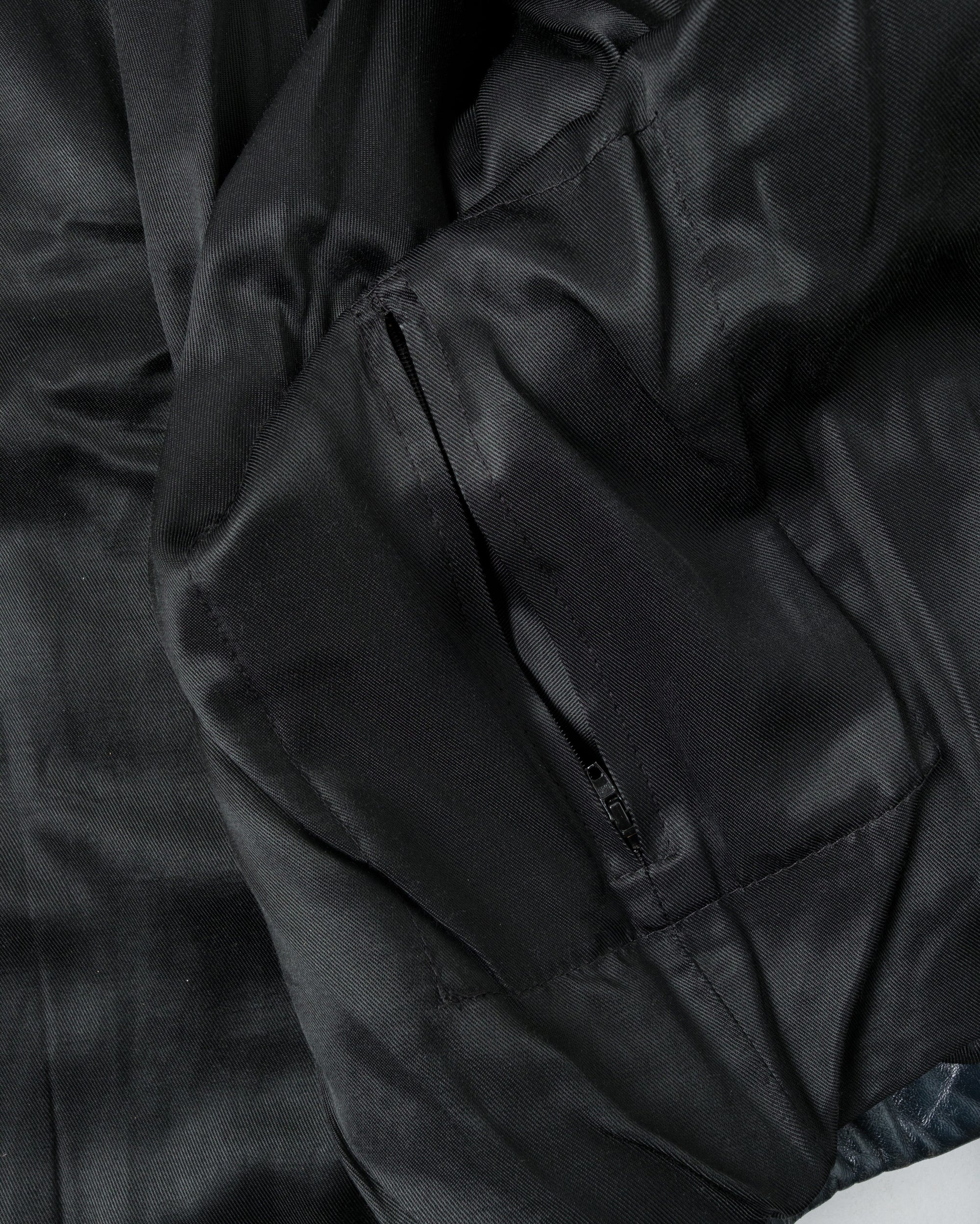 ［~70's］French Air Force Pilot Leather Jacket Size.100X