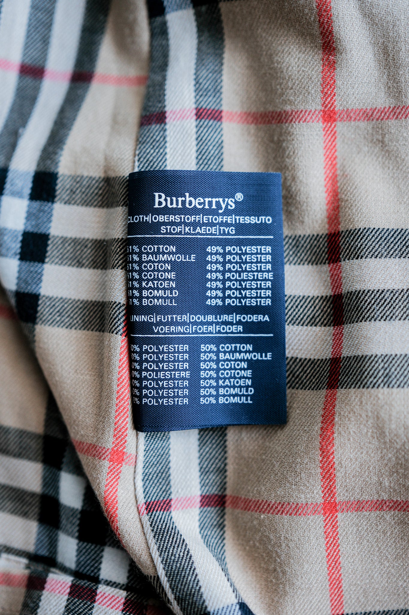 [〜80年代]復古burberrys單raglan騎手外套尺寸。52RL