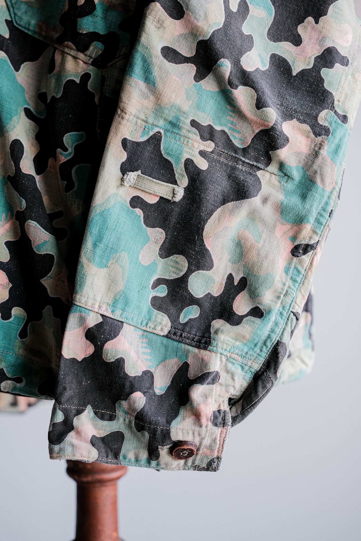 [~ 50's] armée tchécoslovaque dubaky camouflage réversible smock