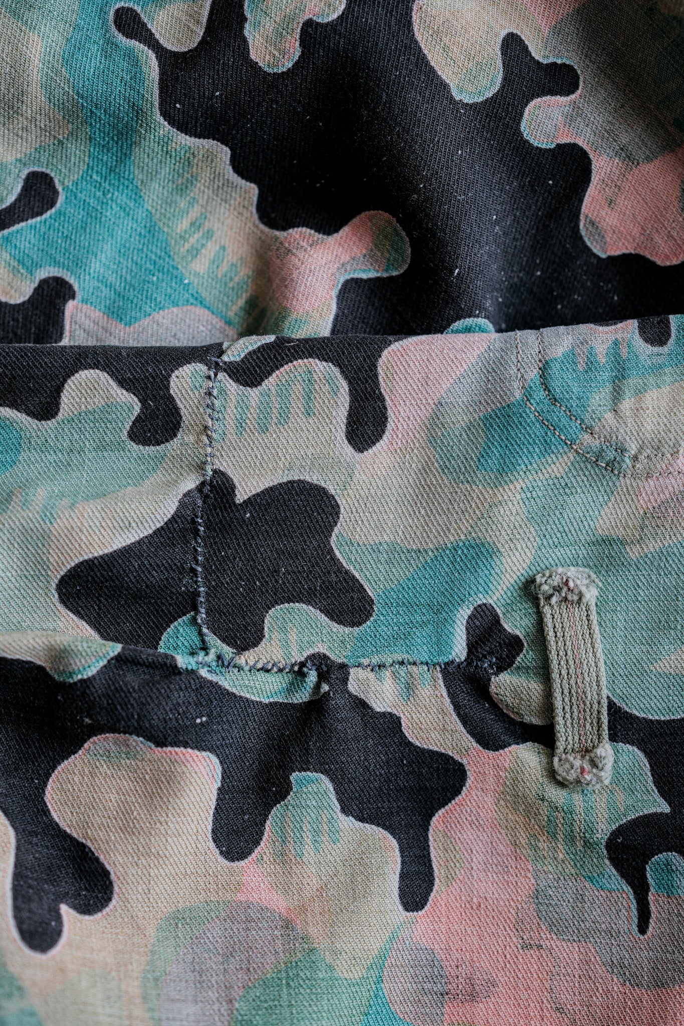 【~50's】Czechoslovakian Army Dubaky Camouflage Reversible Smock