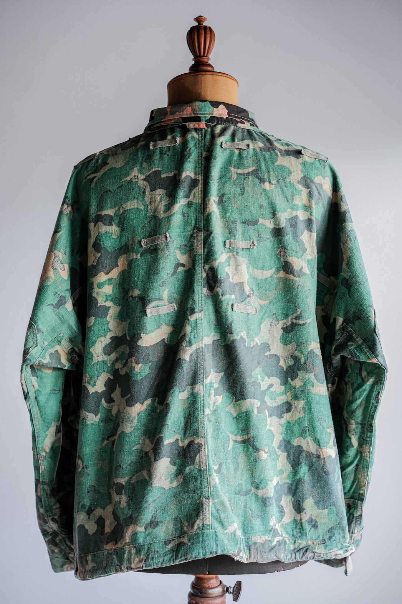 [~ 50's] armée tchécoslovaque dubaky camouflage réversible smock