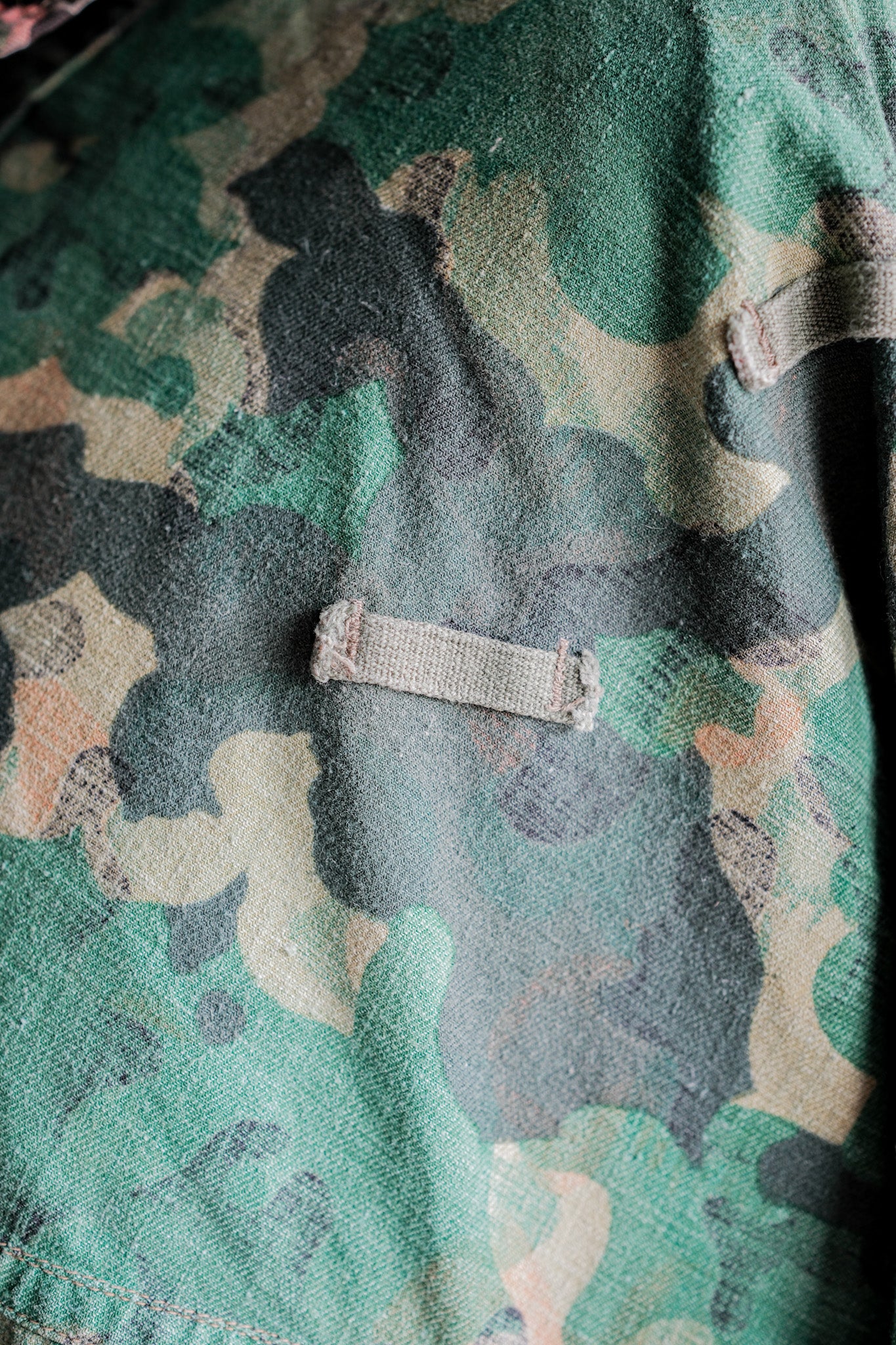 [~ 50's] armée tchécoslovaque dubaky camouflage réversible smock