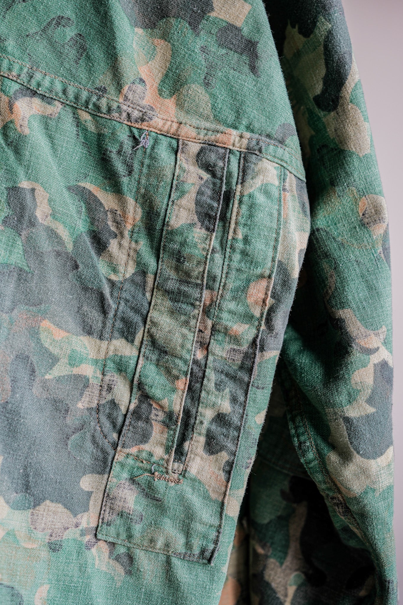 [~ 50's] armée tchécoslovaque dubaky camouflage réversible smock