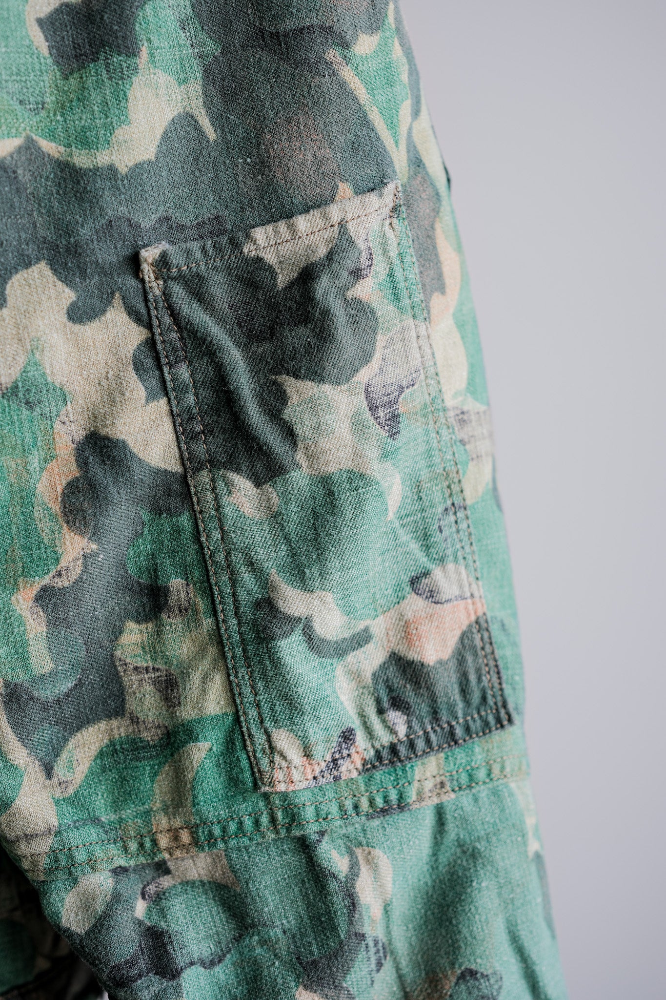 [~ 50's] armée tchécoslovaque dubaky camouflage réversible smock