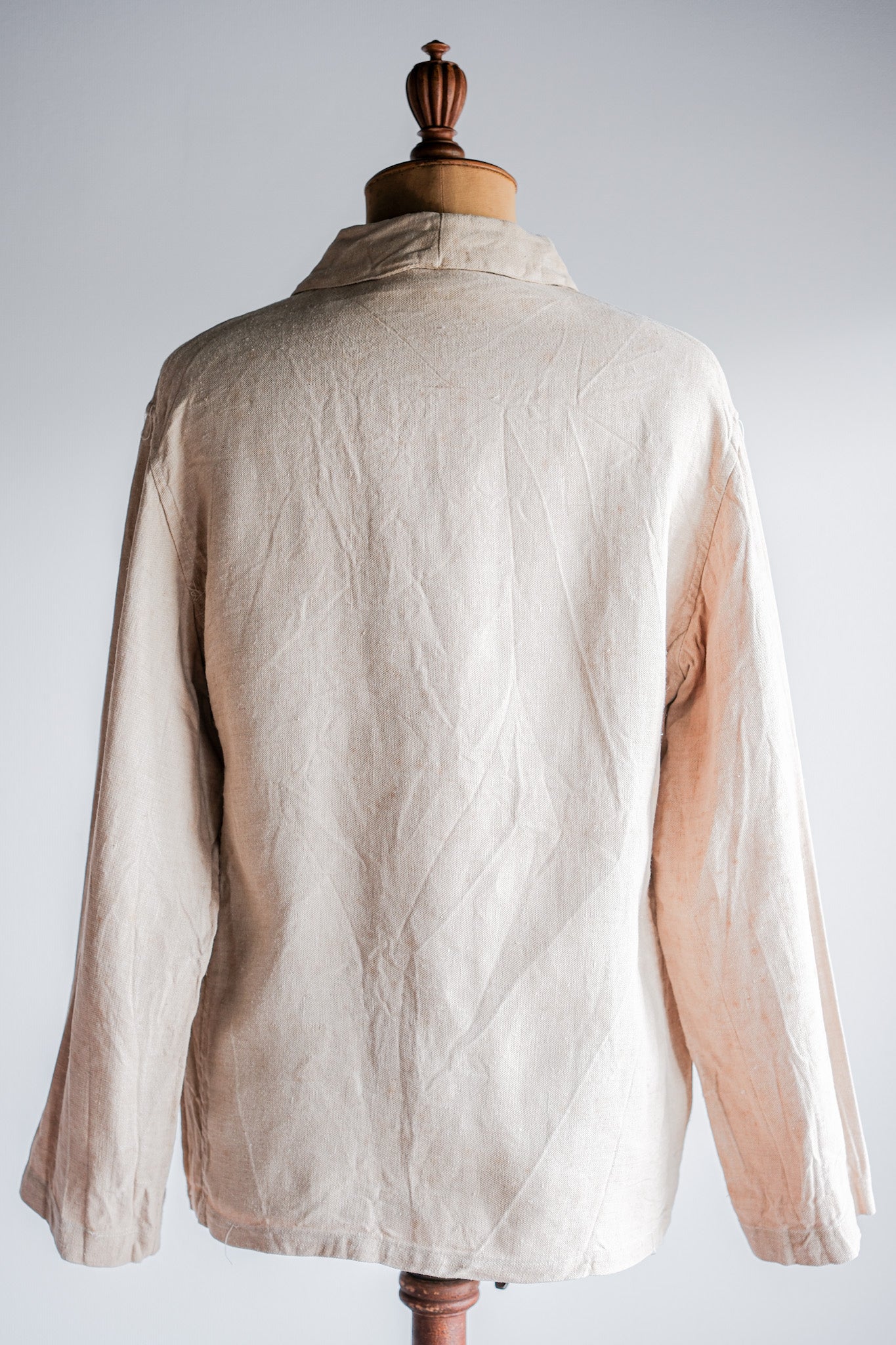 ［~40's］WWⅡ Royal Italian Navy Linen Twill Work Smock Size.2 "Regia Marina"