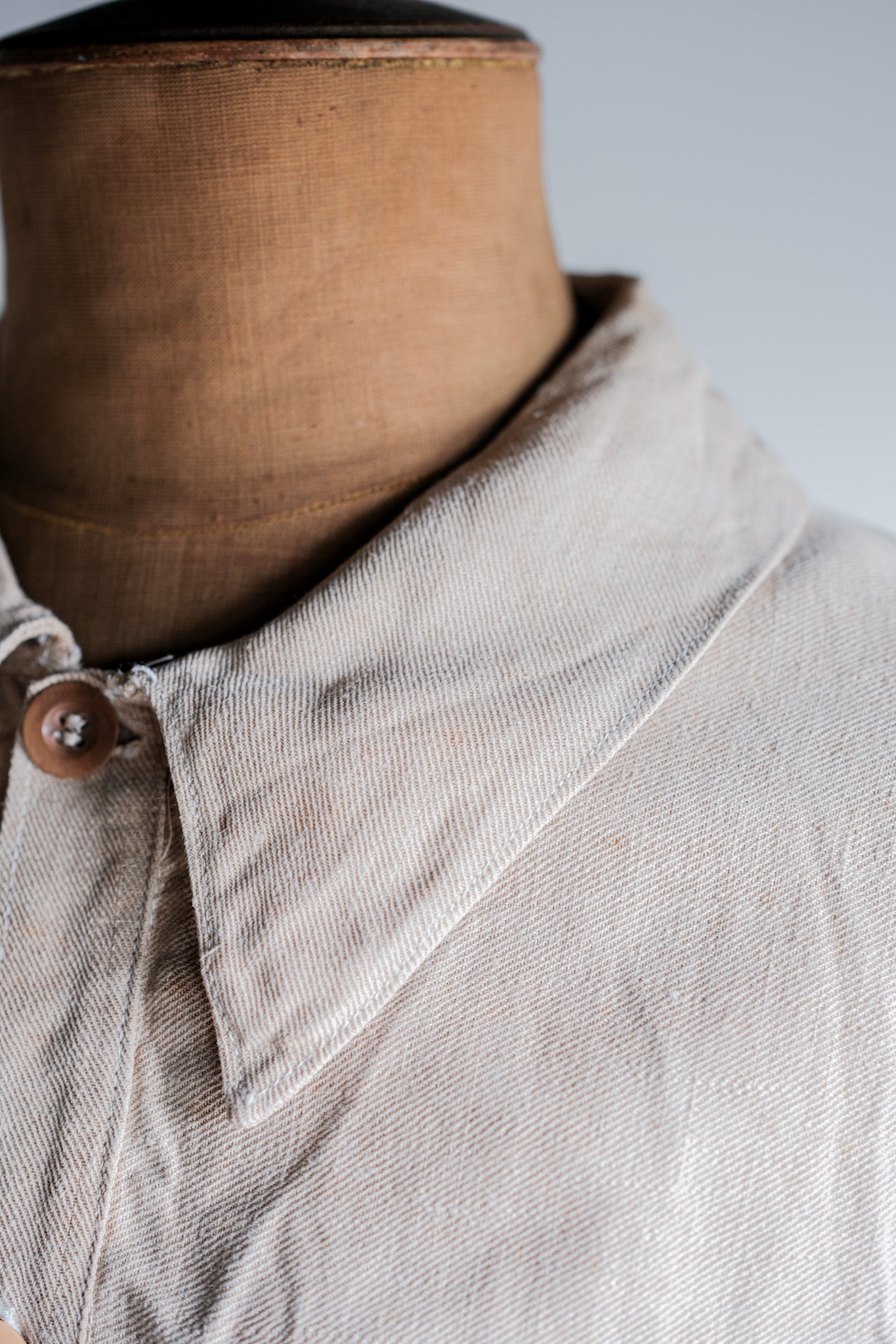 ［~40's］WWⅡ Royal Italian Navy Linen Twill Work Smock Size.2 "Regia Marina"
