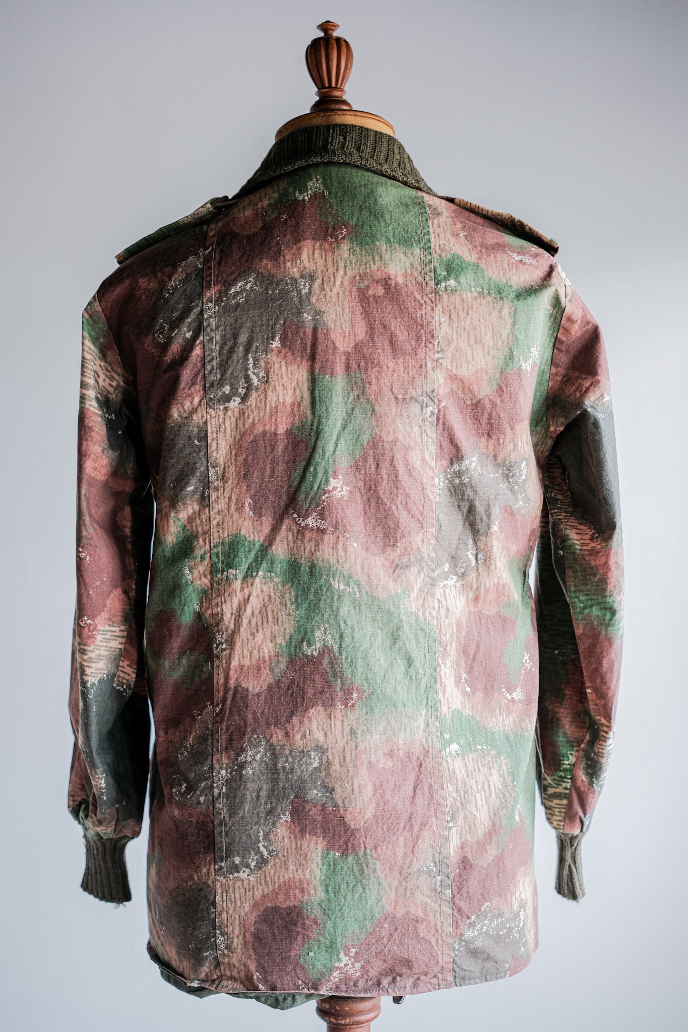 【~60's】Czechoslovakian Air Force Sumpfmuster Pattern Camouflage Paratrooper Jacket "Localmade"