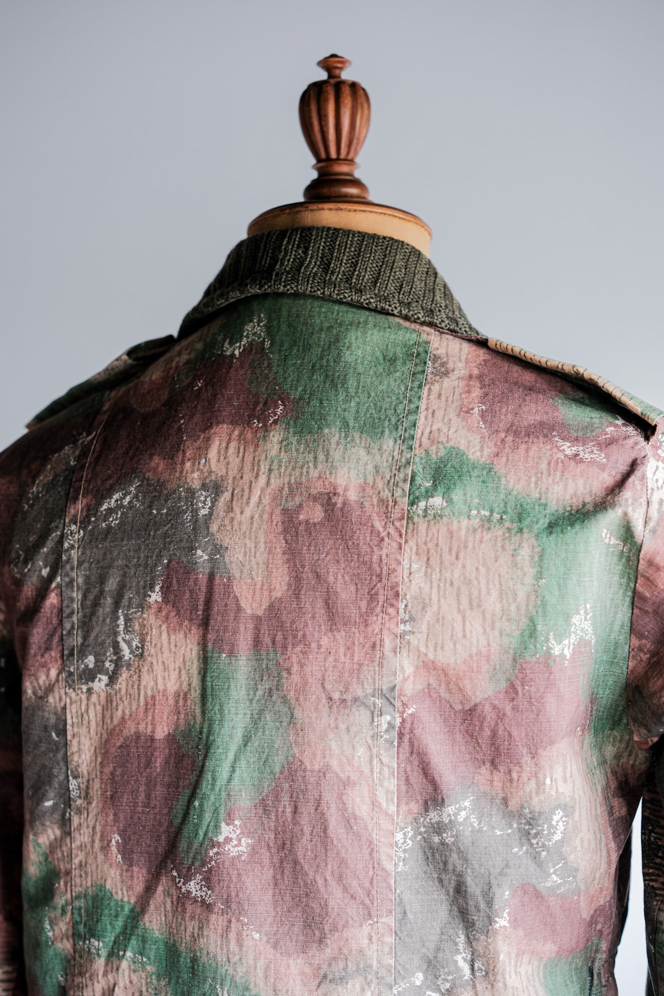 【~60's】Czechoslovakian Air Force Sumpfmuster Pattern Camouflage Paratrooper Jacket "Localmade"