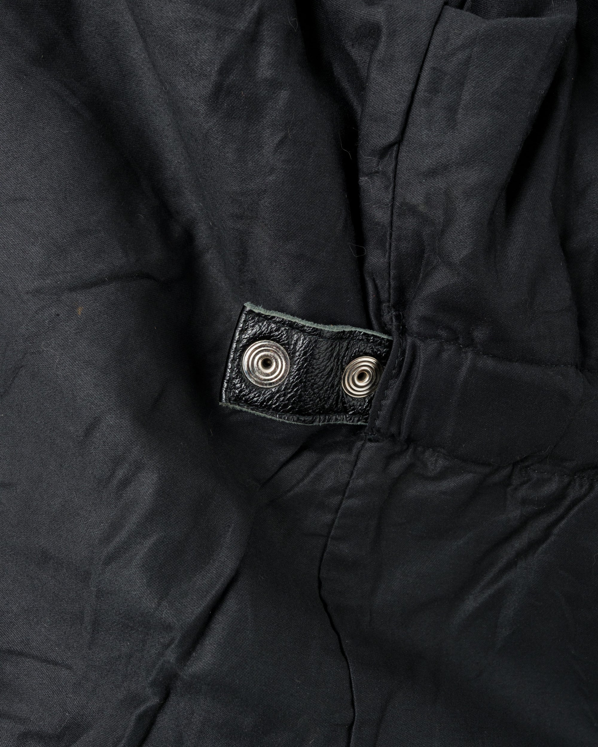 ［~60’s］Italian Army Motorcycle Leather Jacket Size.2