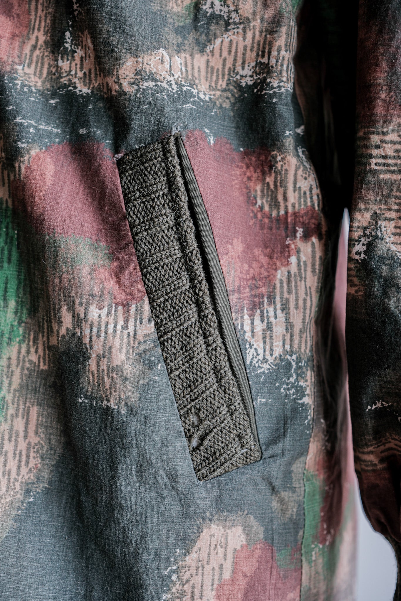 ［~60's］Czechoslovakian Air Force Sumpfmuster Pattern Camouflage Paratrooper Jacket "Localmade"