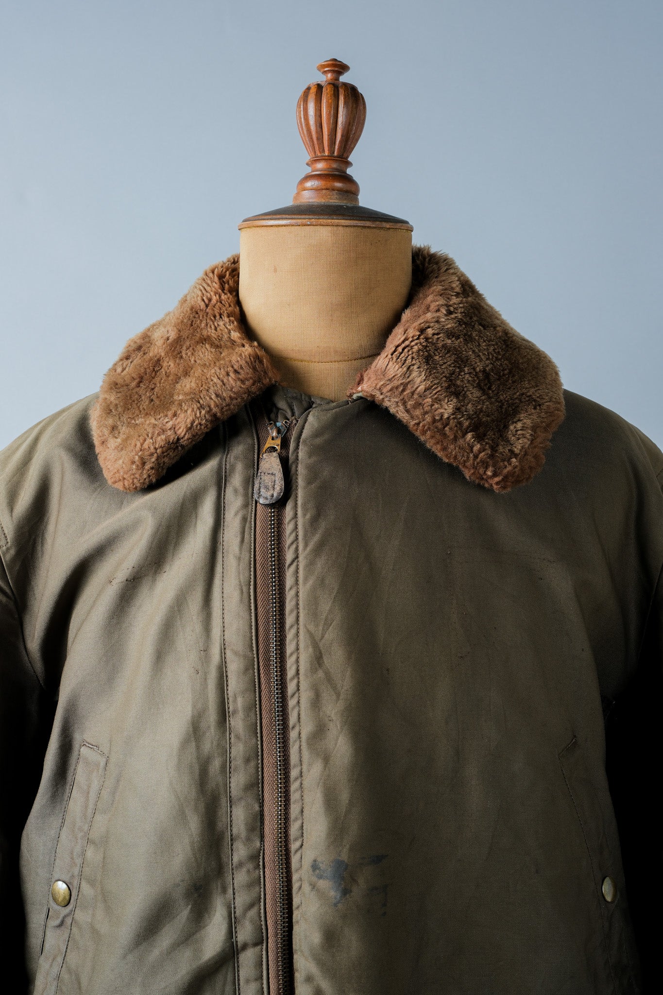 [~ 40's] WWⅱ U.Army Air Force Type B-15A Veste de vol "modifiée"