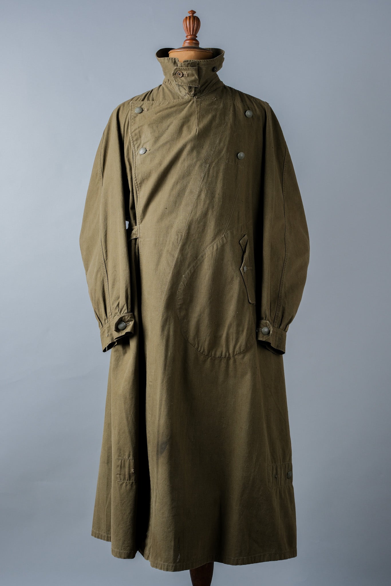 [~ 40's] WWⅱเยอรมัน Afrika Korps Coat มอเตอร์ไซค์เขตร้อน "Dak"