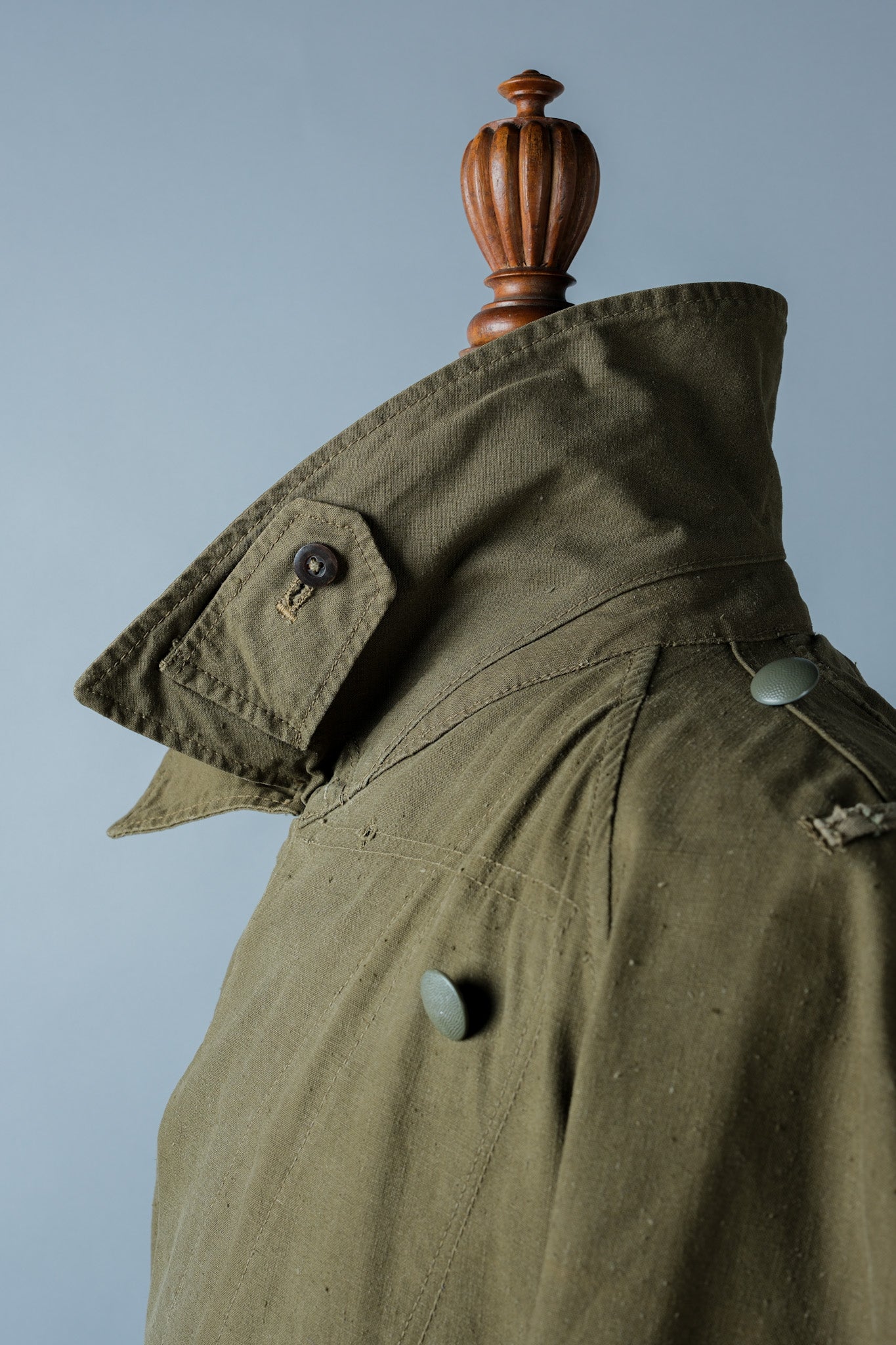 ［~40's］WWⅡ German Afrika Korps Tropical Motorcycle Coat "DAK"