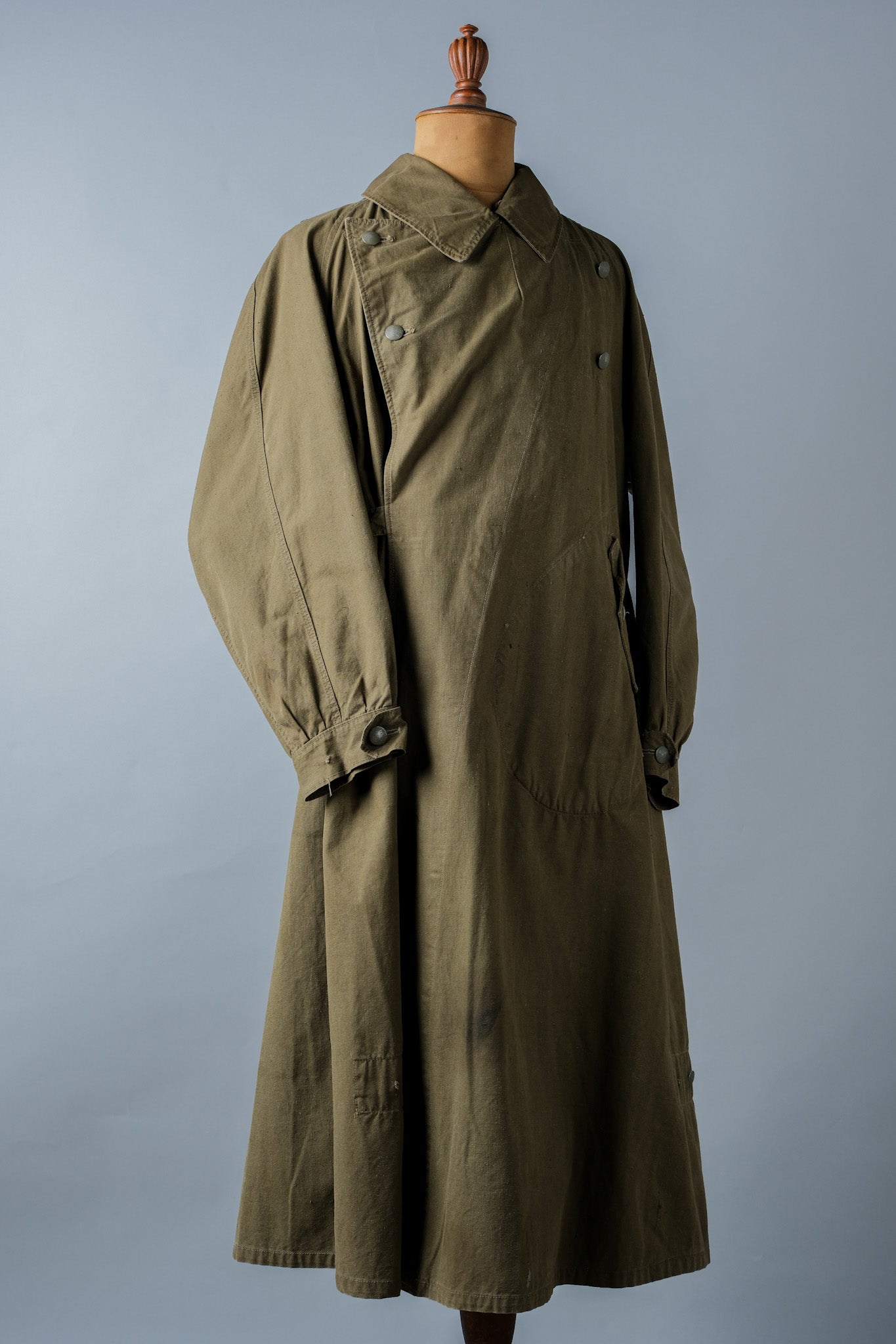 ［~40's］WWⅡ German Afrika Korps Tropical Motorcycle Coat "DAK"