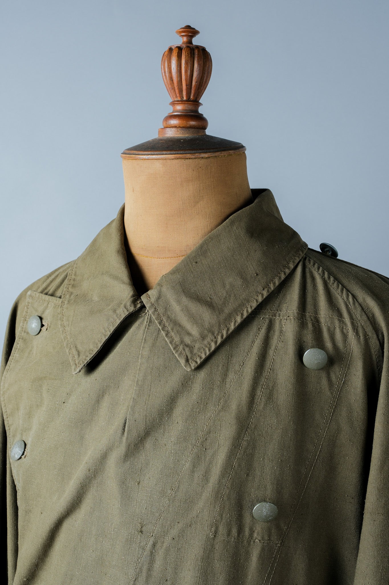 【~40's】WWⅡ German Afrika Korps Tropical Motorcycle Coat "DAK"