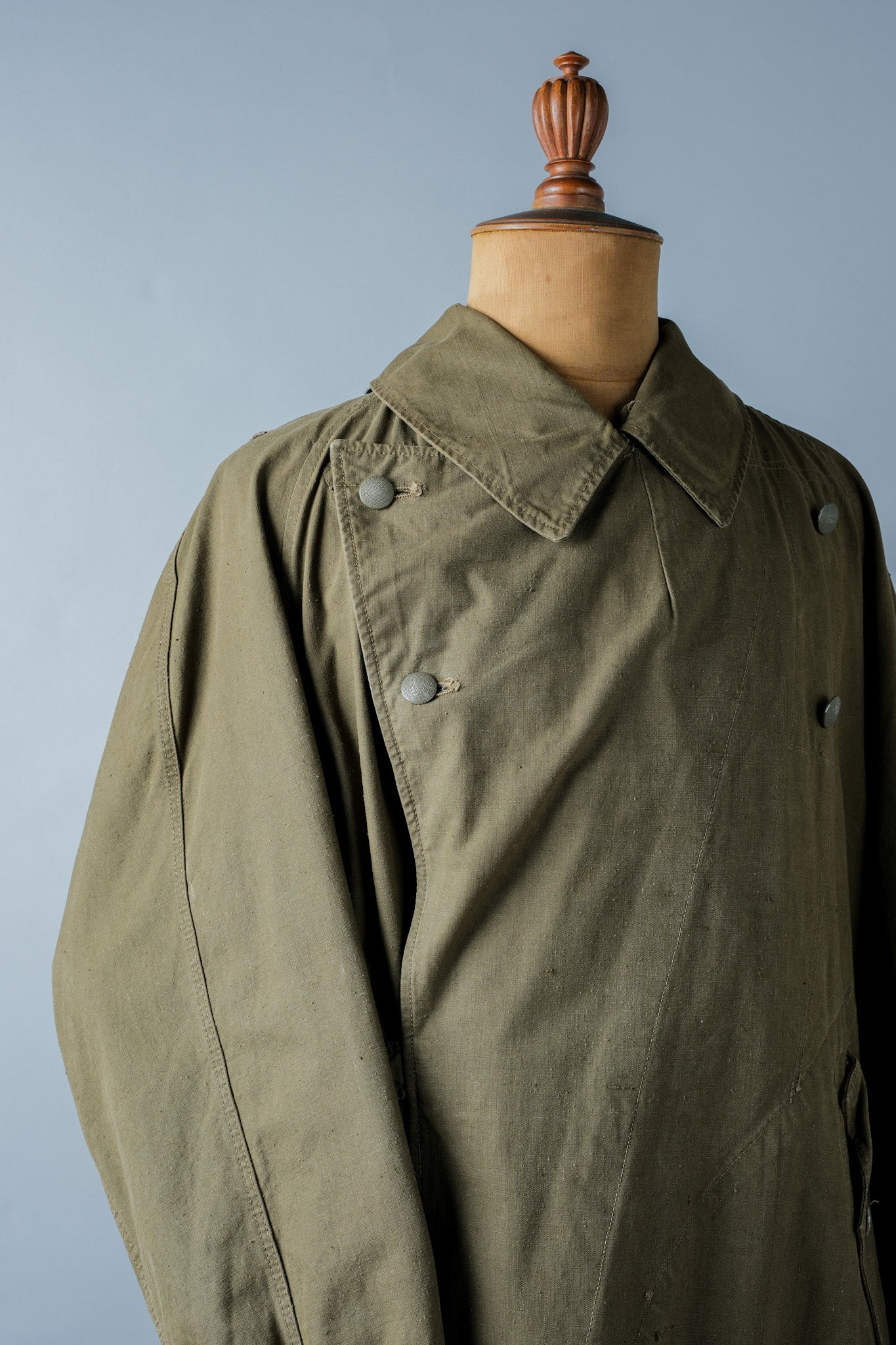 【~40's】WWⅡ German Afrika Korps Tropical Motorcycle Coat "DAK"