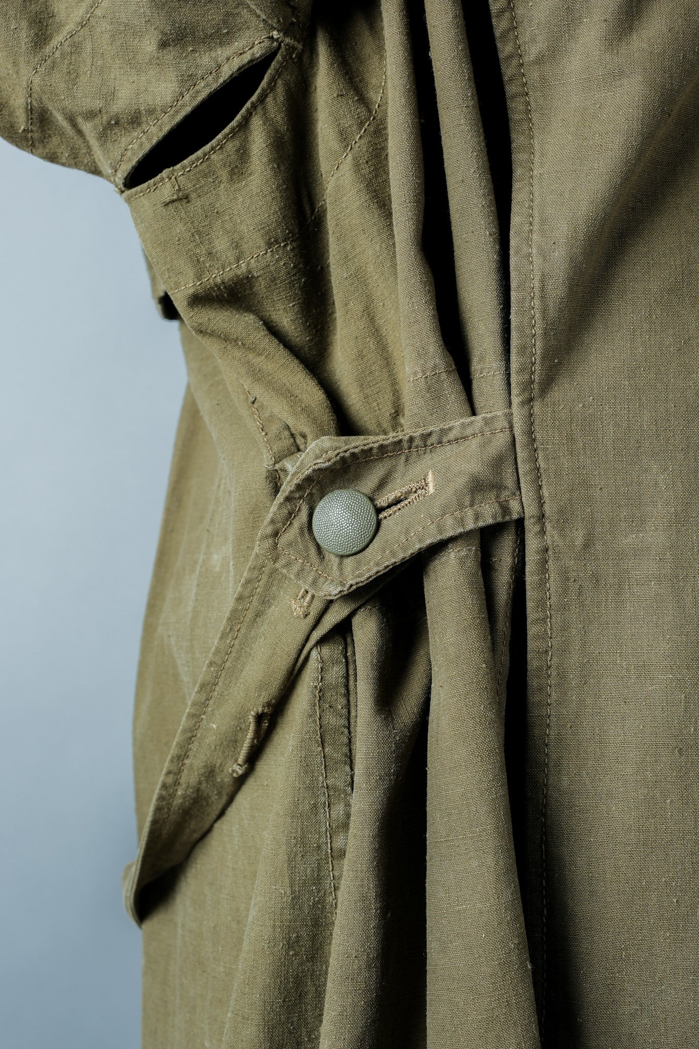 ［~40's］WWⅡ German Afrika Korps Tropical Motorcycle Coat "DAK"