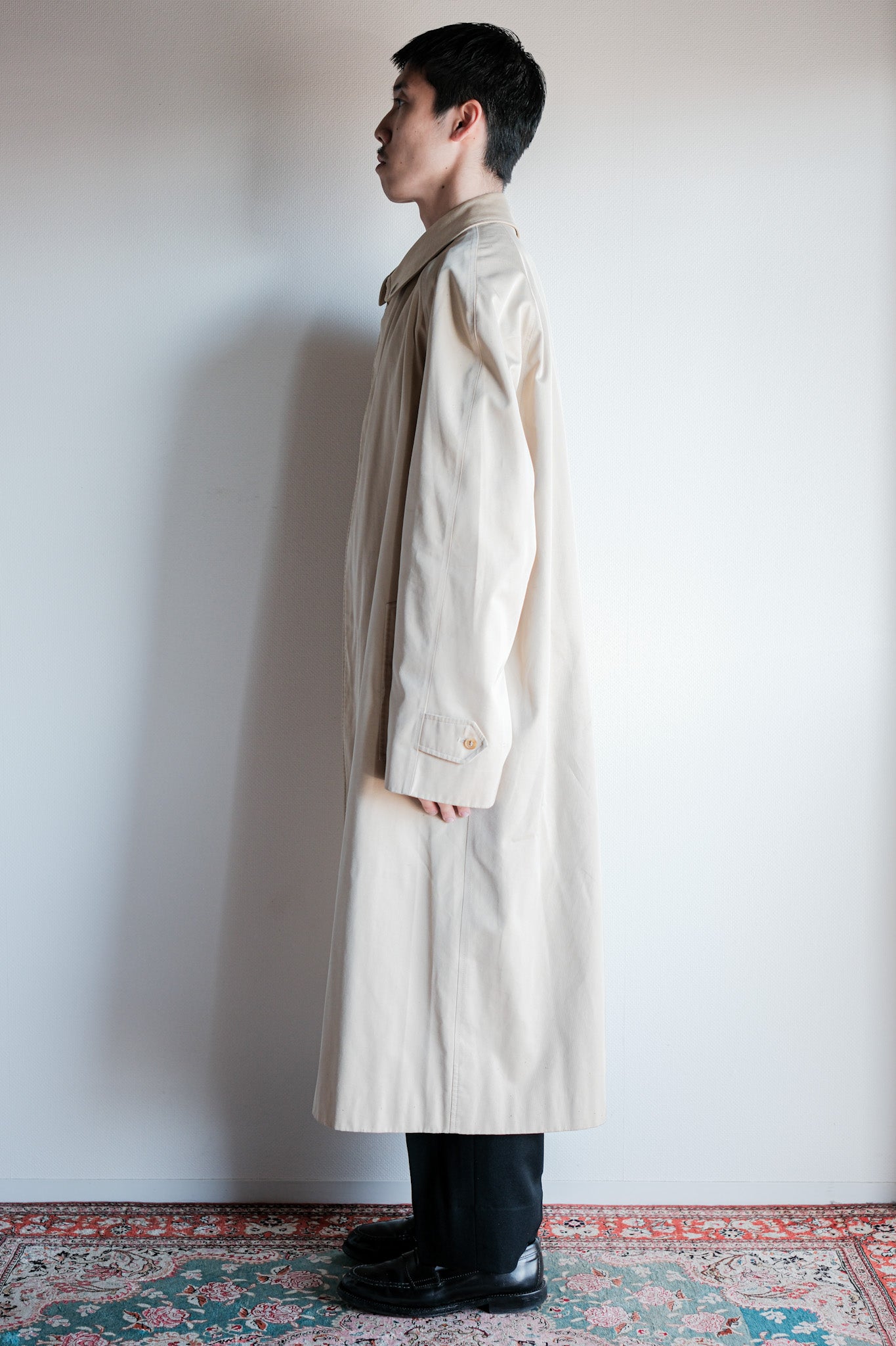［~90's］Old INVERTERE Raglan Sleeve Balmacaan Coat C100 Size.42R "DE PAZ 別注"