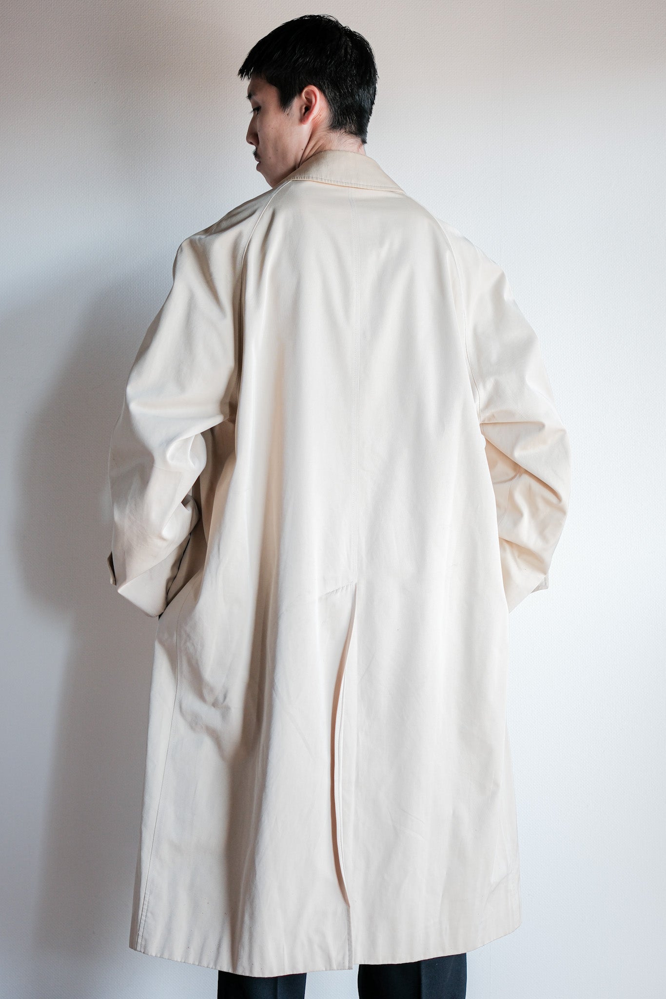 ［~90's］Old INVERTERE Raglan Sleeve Balmacaan Coat C100 Size.42R "DE PAZ 別注"