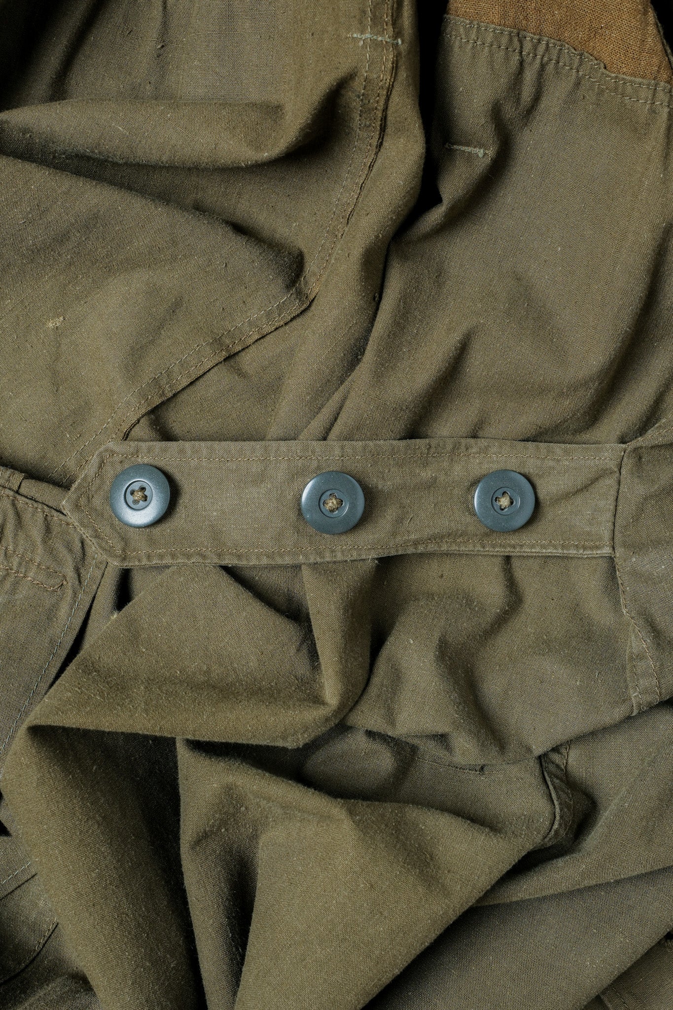 [~ 40's] WWⅡ GERMAN AFRIKA KORPS TROPICAL MOTORCYCLE COAT "DAK"