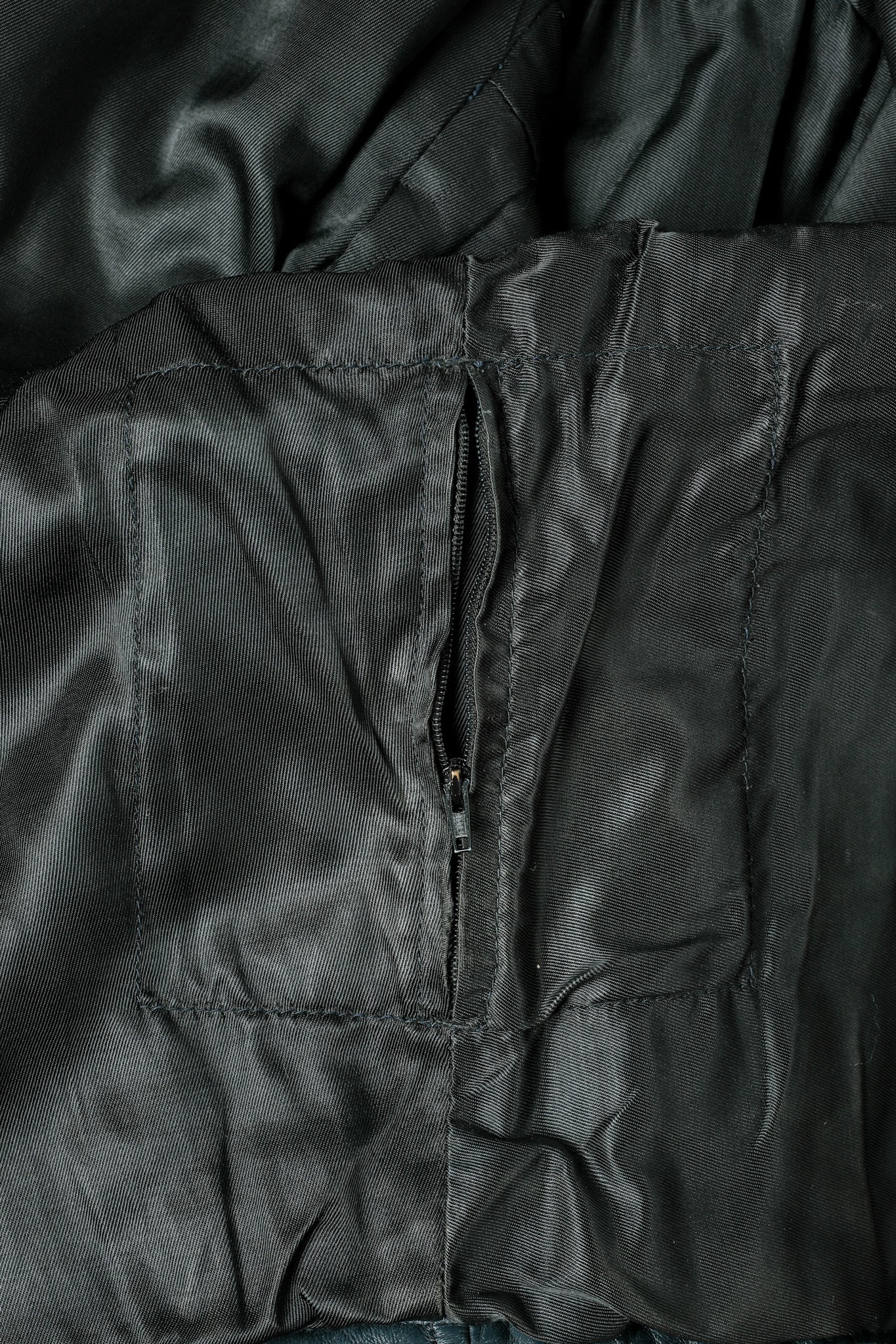 [~ 70's] French Air Force Pilot Leather Jacket Size.96m