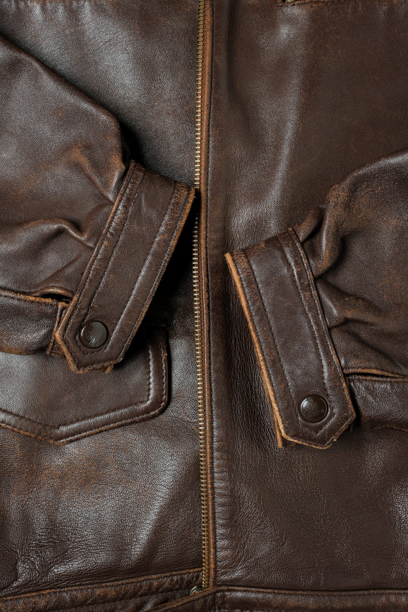 【~50's】French Vintage Hartmann Type Motorcycle Leather Jacket