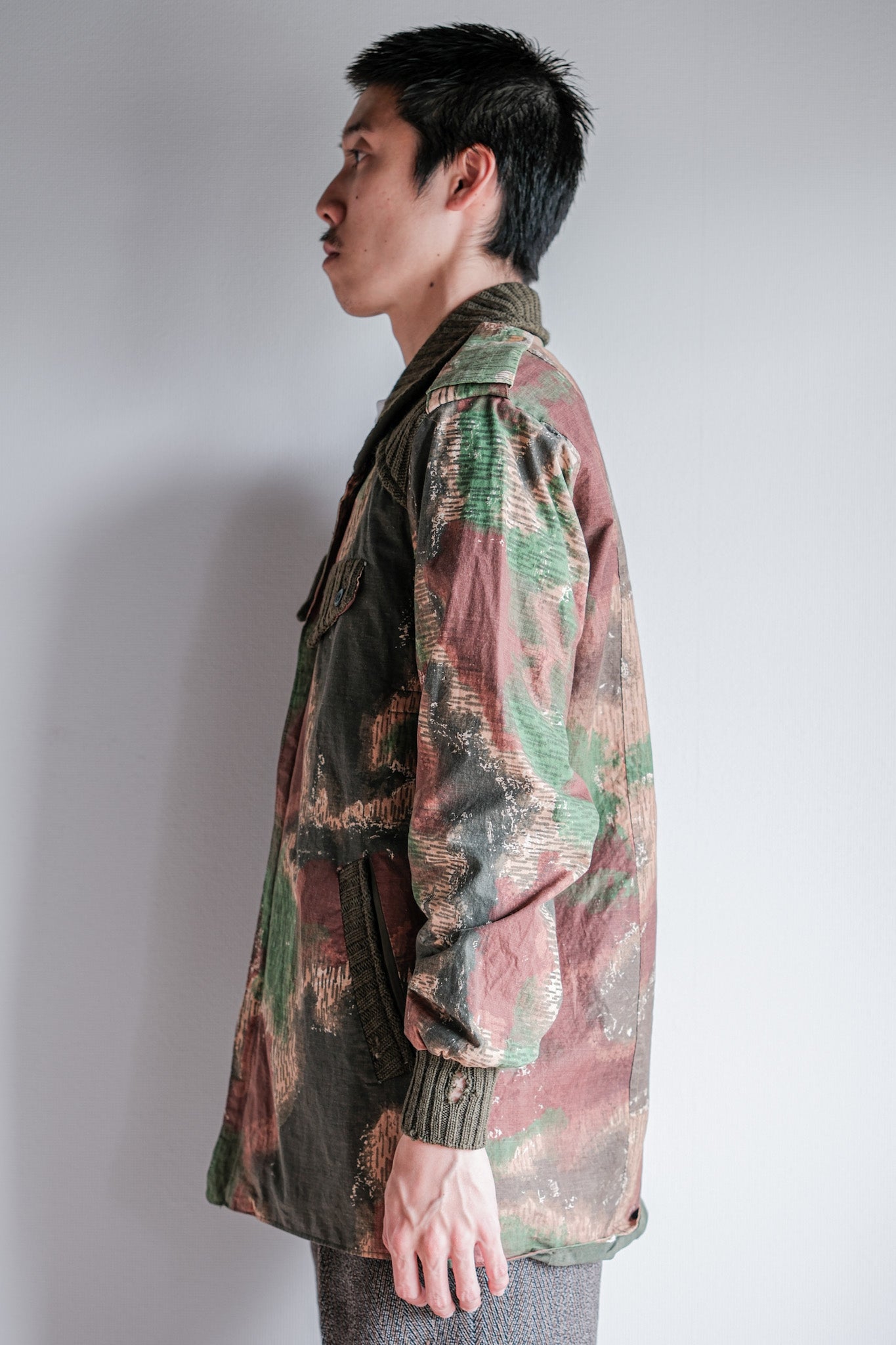 ［~60's］Czechoslovakian Air Force Sumpfmuster Pattern Camouflage Paratrooper Jacket "Localmade"