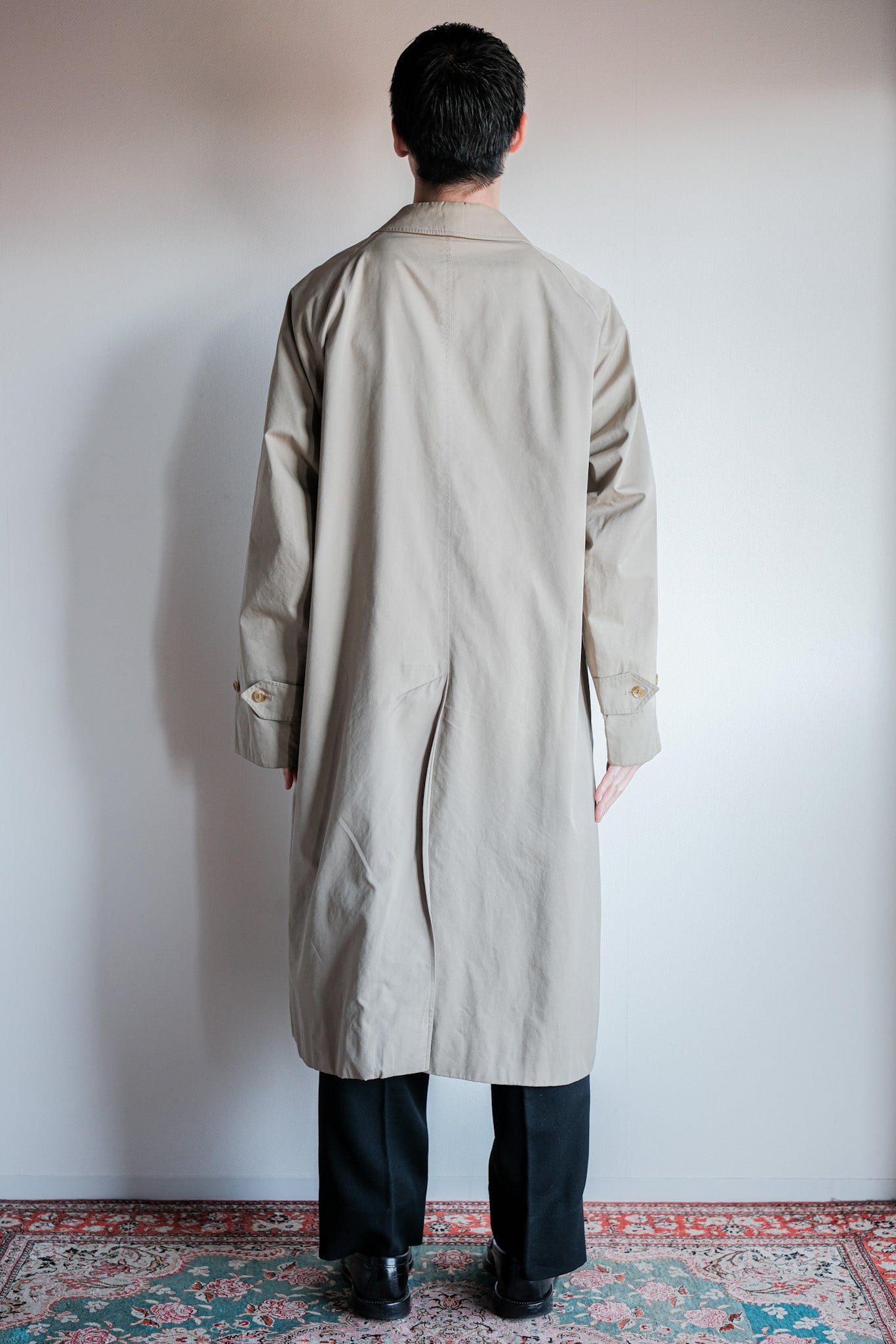 【~80's】Vintage Burberrys Single Raglan Balmacaan Coat C100 Size.48REG "AL DUCA D'AOSTA 別注"