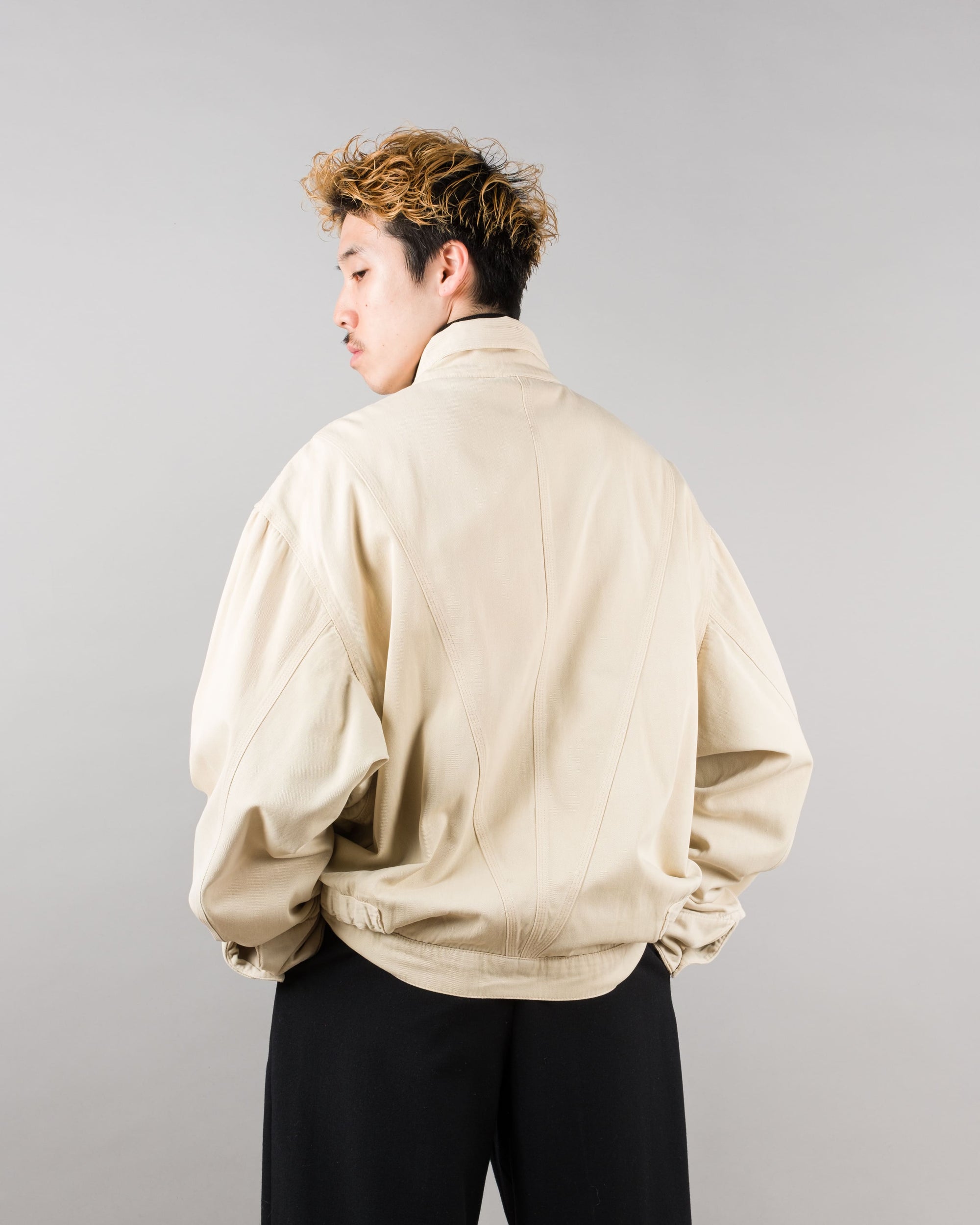 ［~80's］Old J.TAVERNITI Cotton Twill 4 Pockets Jacket Size.XL