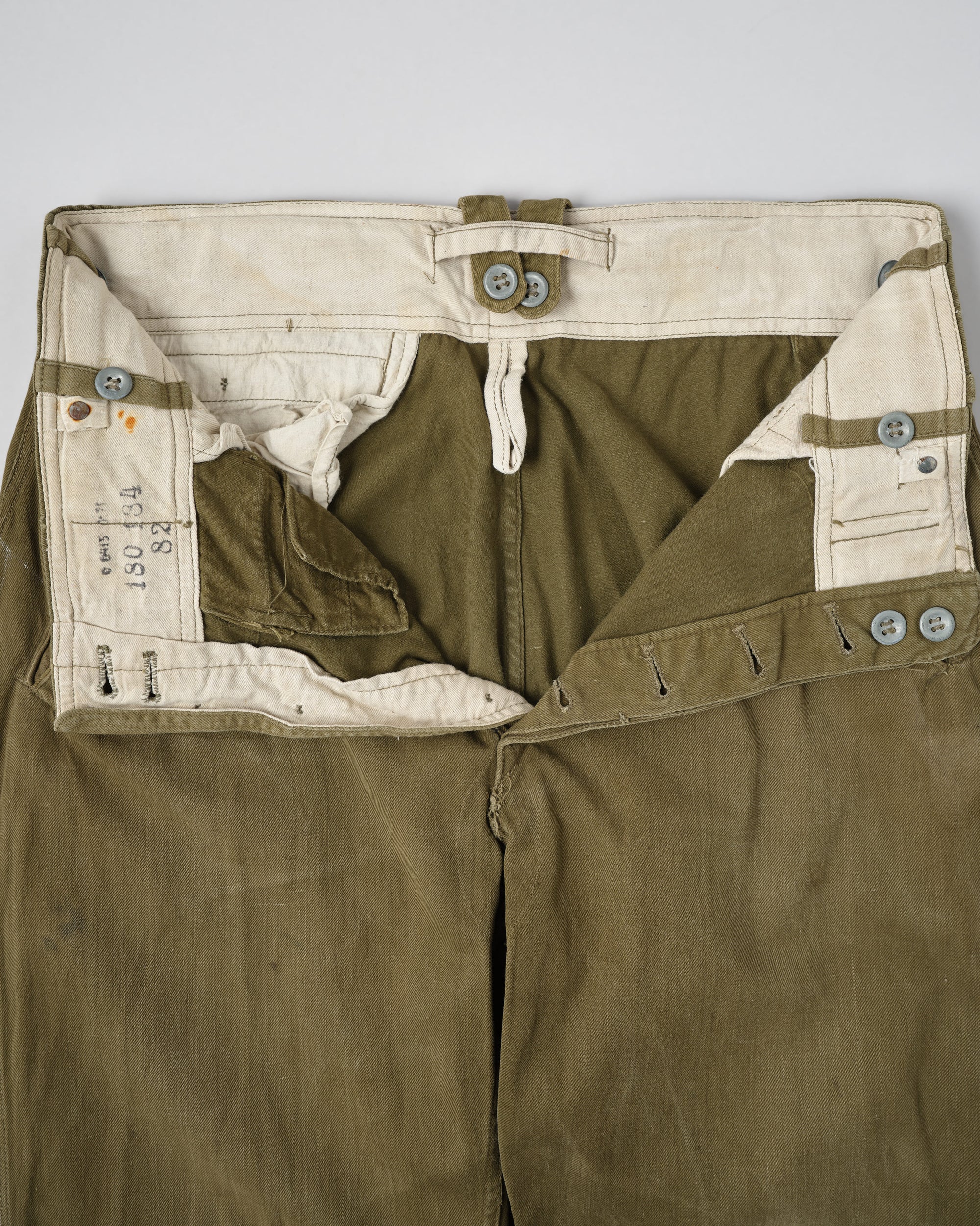 ［~40's］WWII German Army Tropical Field Trousers "Wehrmacht"