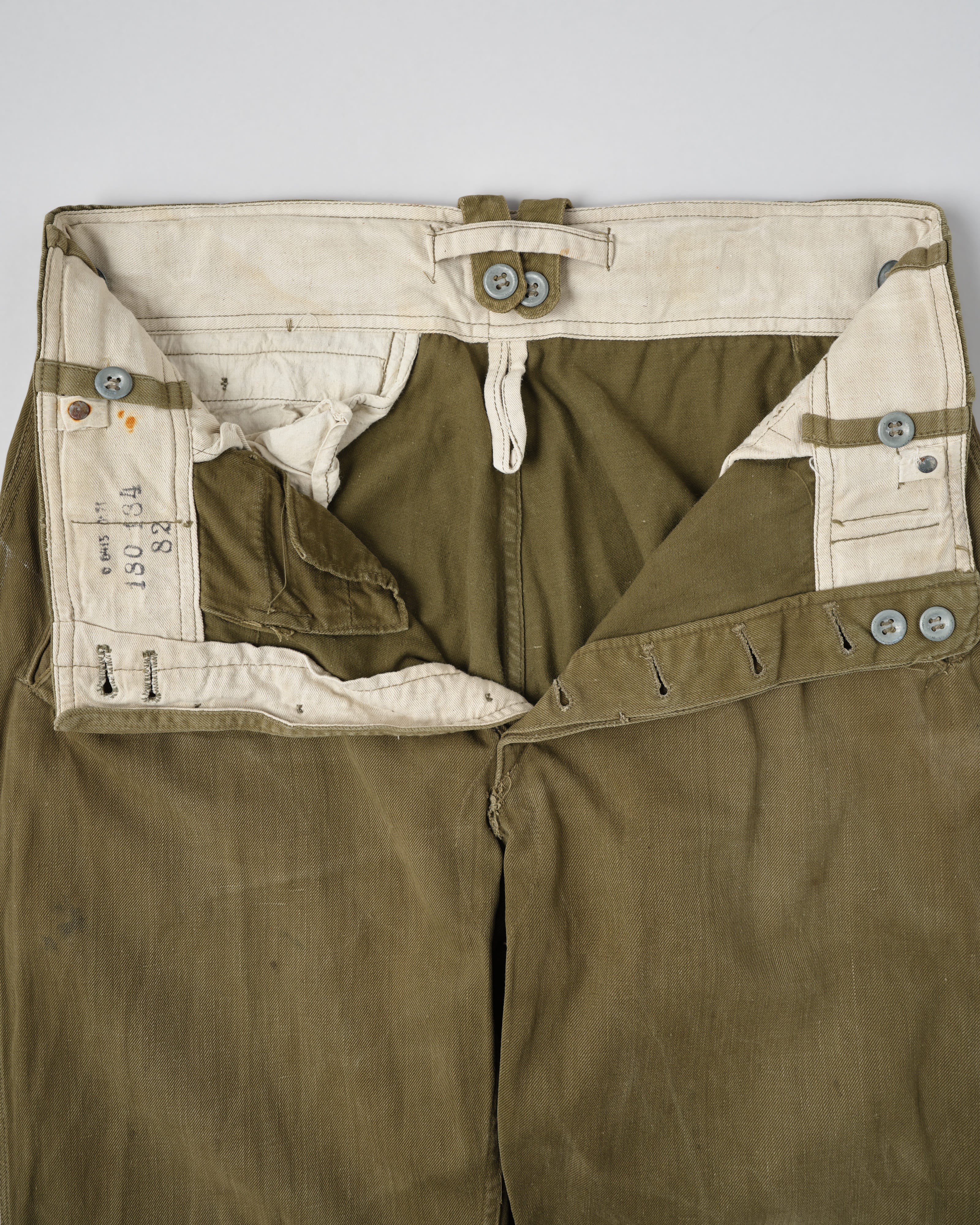 [~40's] กางเกงสนามเขตร้อนของกองทัพเยอรมันในสงครามโลกครั้งที่สอง "Wehrmacht"