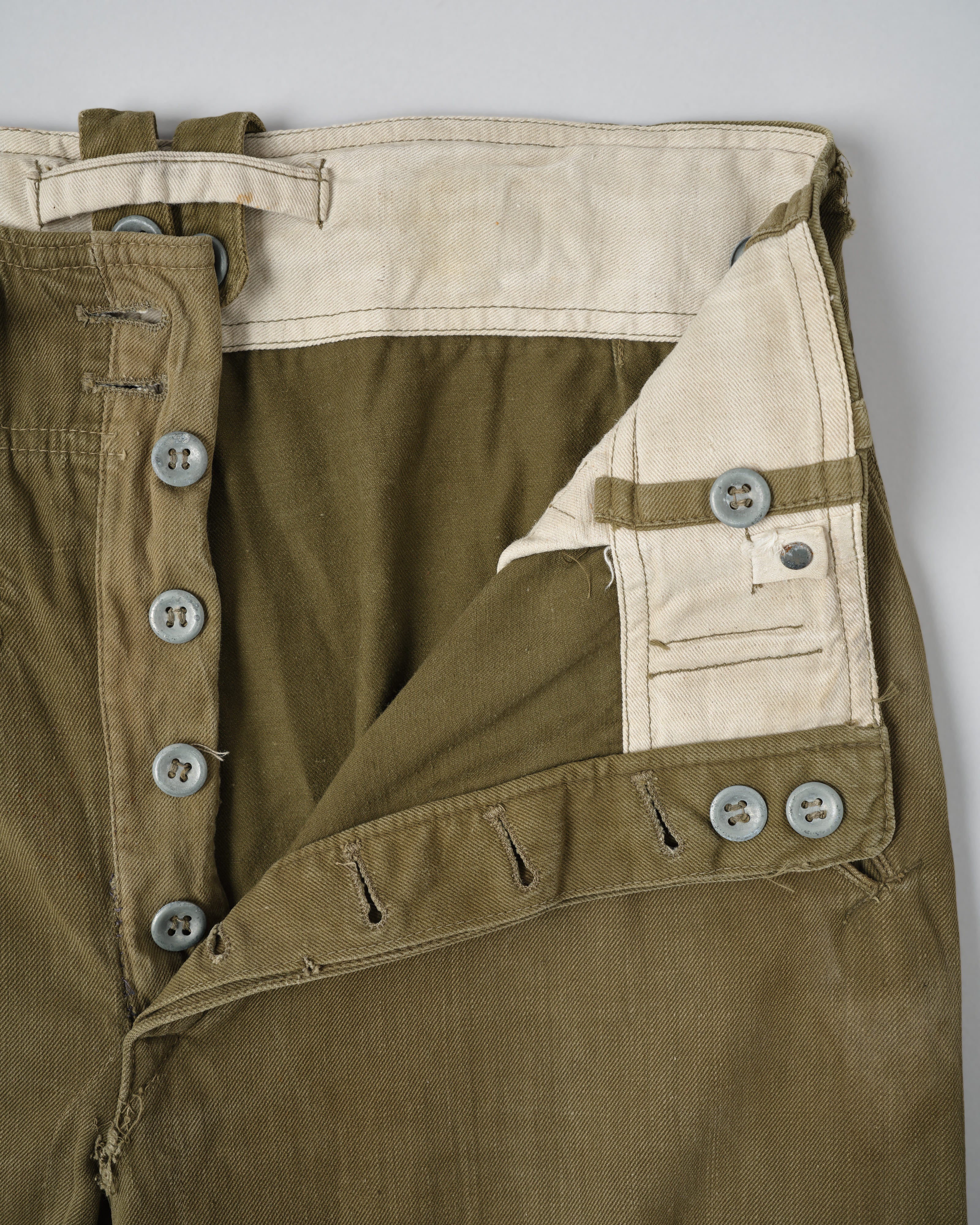 [~40's] กางเกงสนามเขตร้อนของกองทัพเยอรมันในสงครามโลกครั้งที่สอง "Wehrmacht"