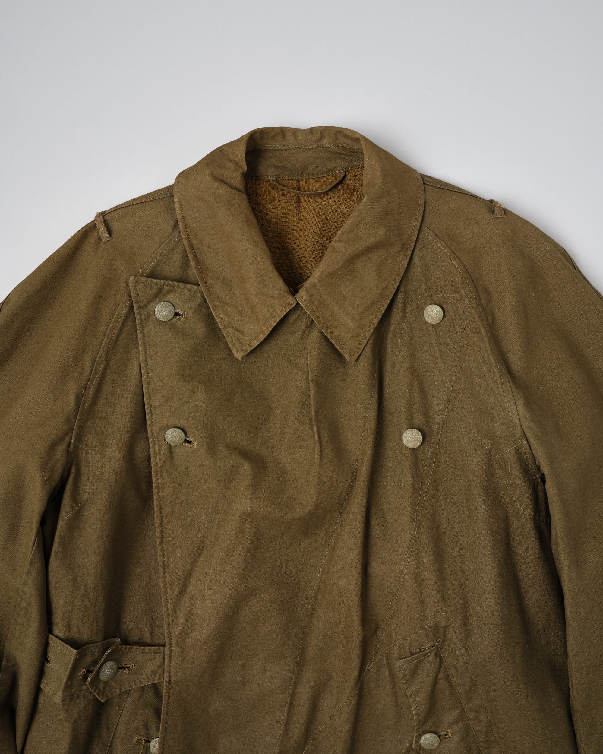 ［~40's］WWII German Afrika Korps Tropical Motorcycle Coat "DAK"