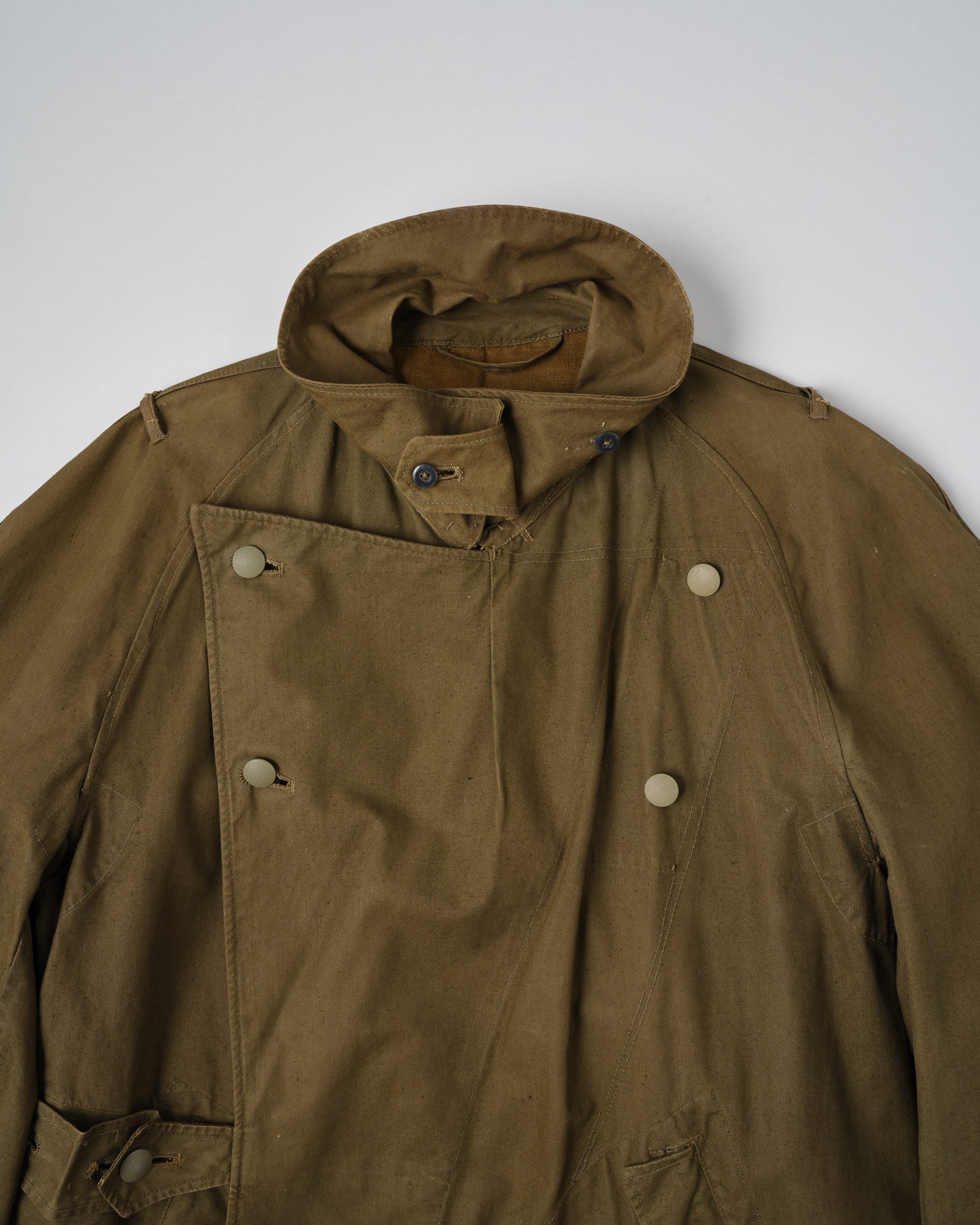 ［~40's］WWII German Afrika Korps Tropical Motorcycle Coat "DAK"