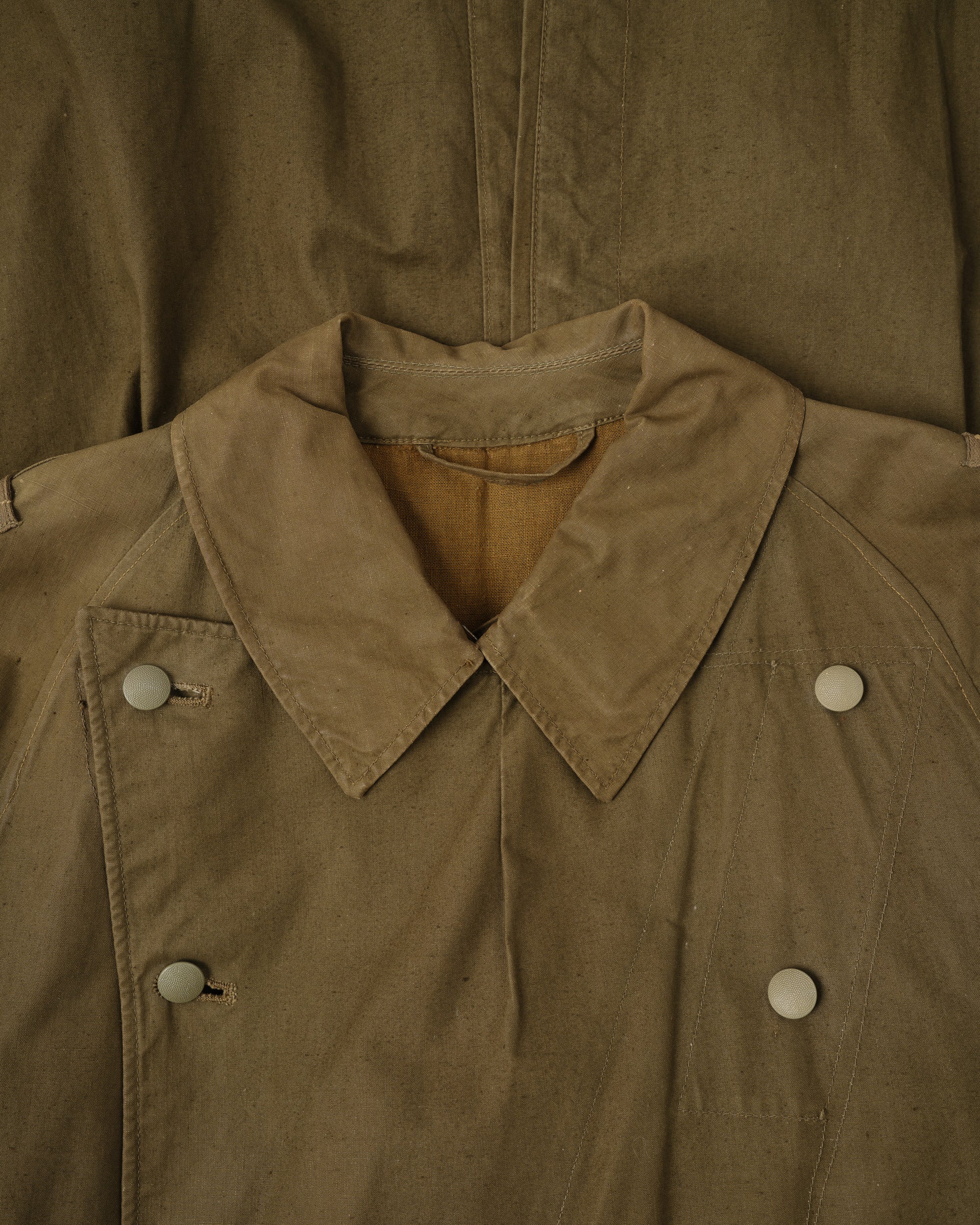 ［~40's］WWII German Afrika Korps Tropical Motorcycle Coat "DAK"