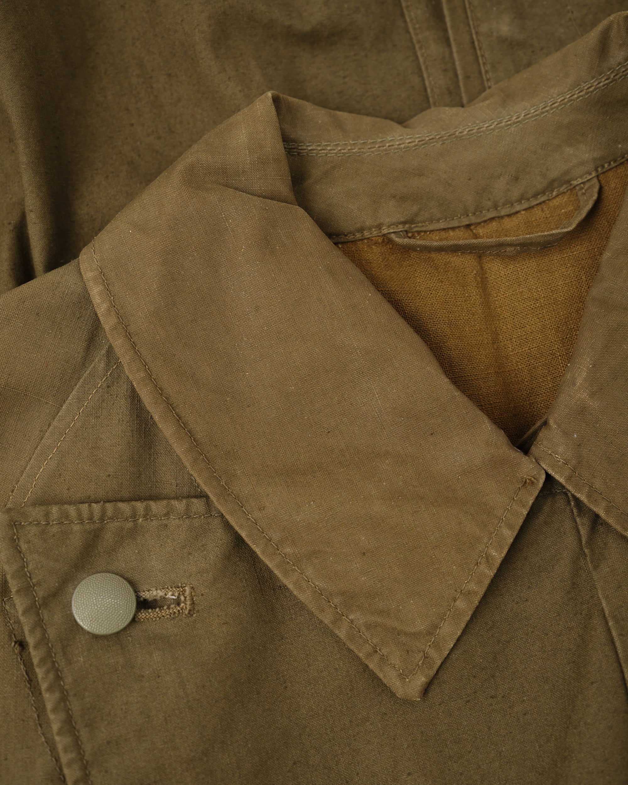 ［~40's］WWII German Afrika Korps Tropical Motorcycle Coat "DAK"