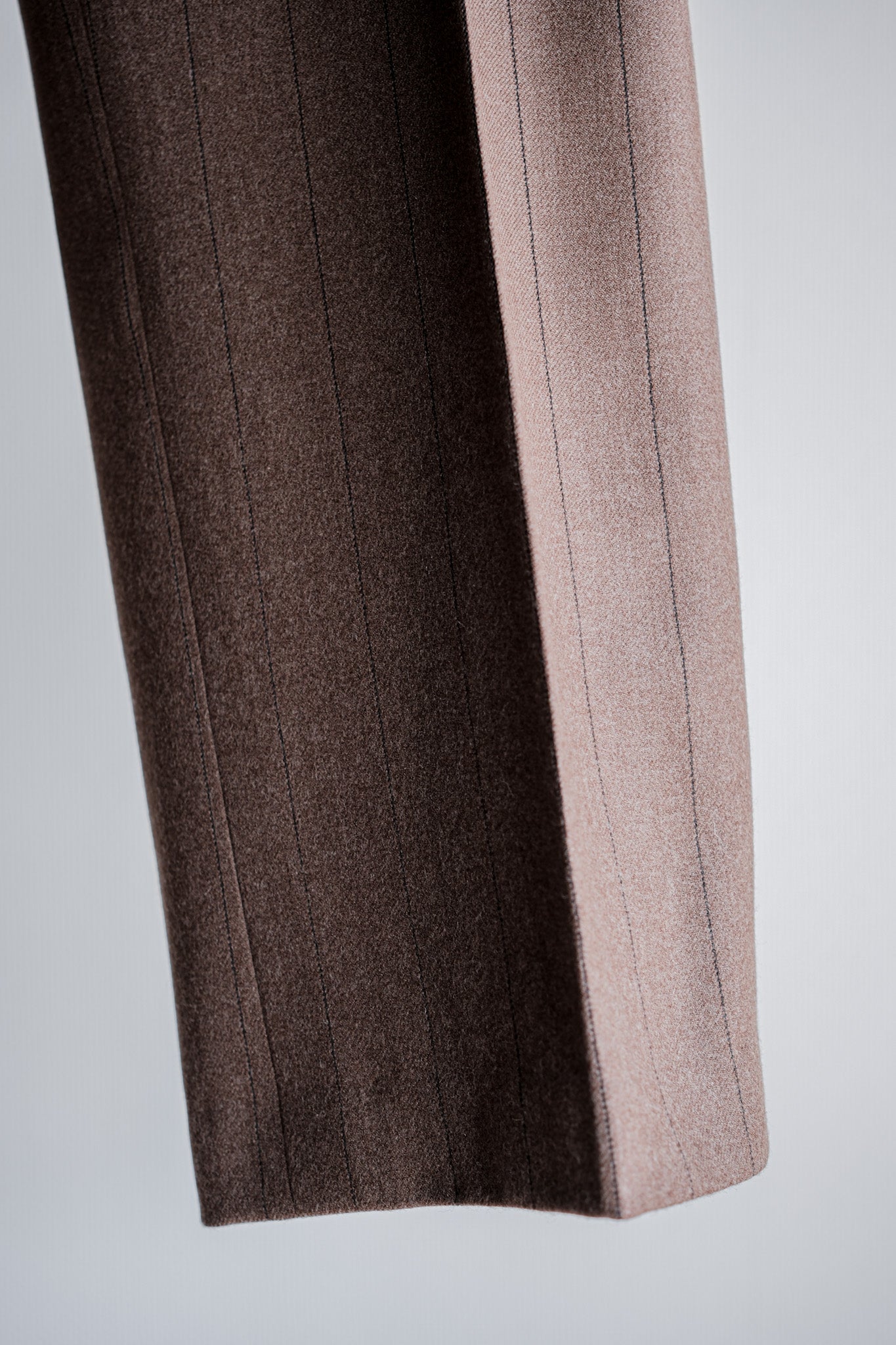 ［~70's］British Vintage Wool Striped Trousers