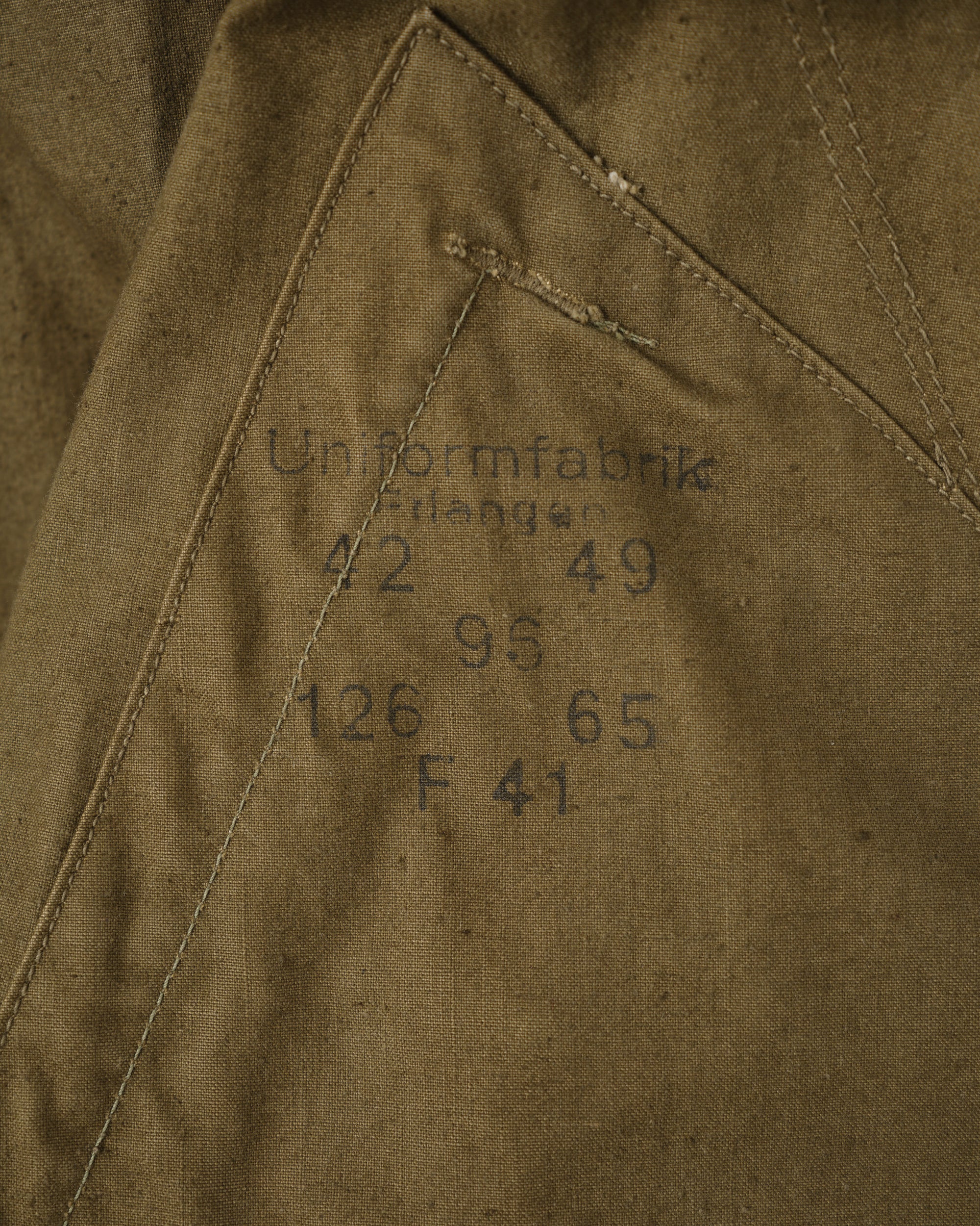 ［~40's］WWII German Afrika Korps Tropical Motorcycle Coat "DAK"