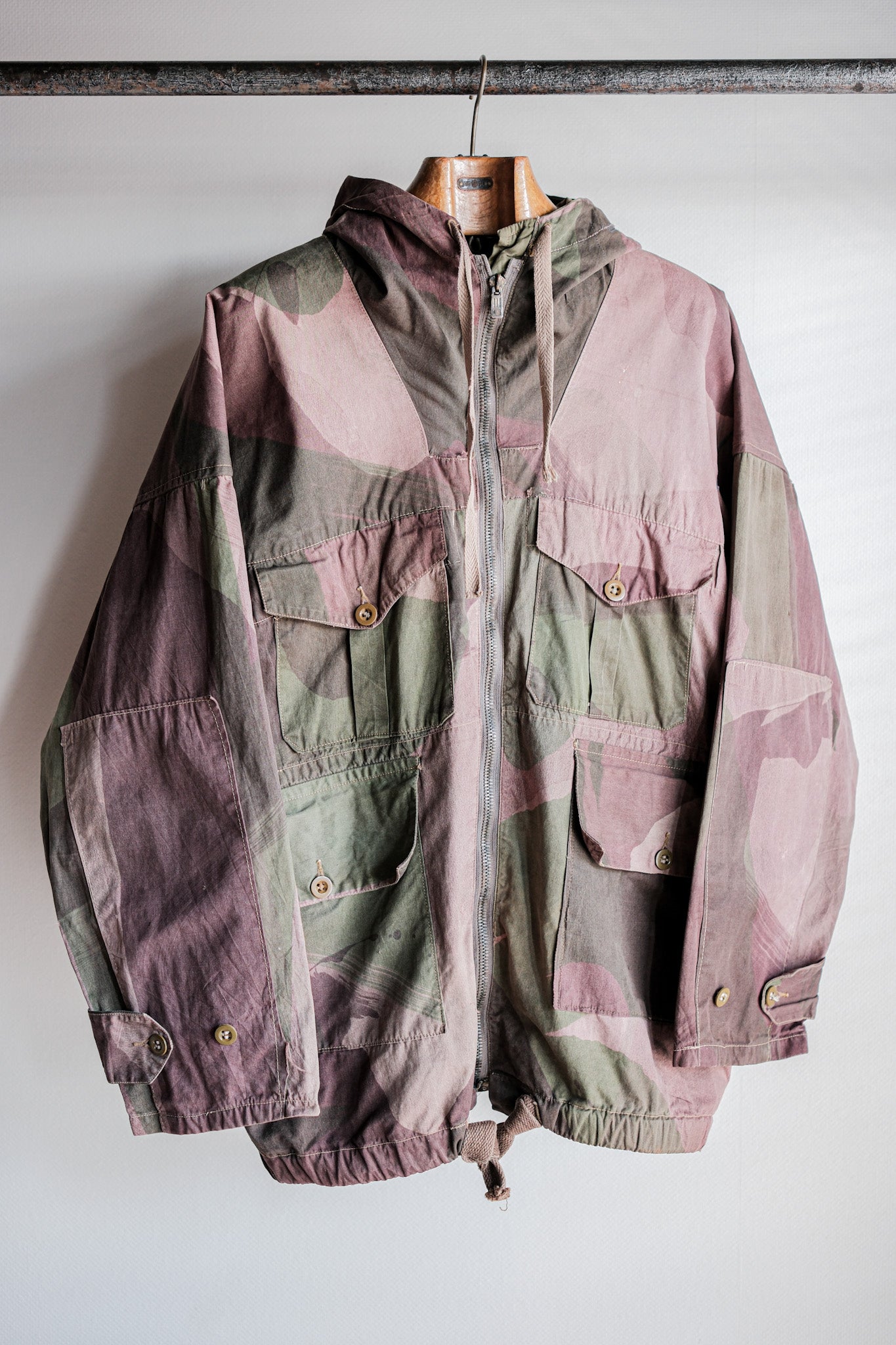 ［~40's］WWⅡ British Army Camouflage Windproof Smock Size.3 "SAS" "Modified"